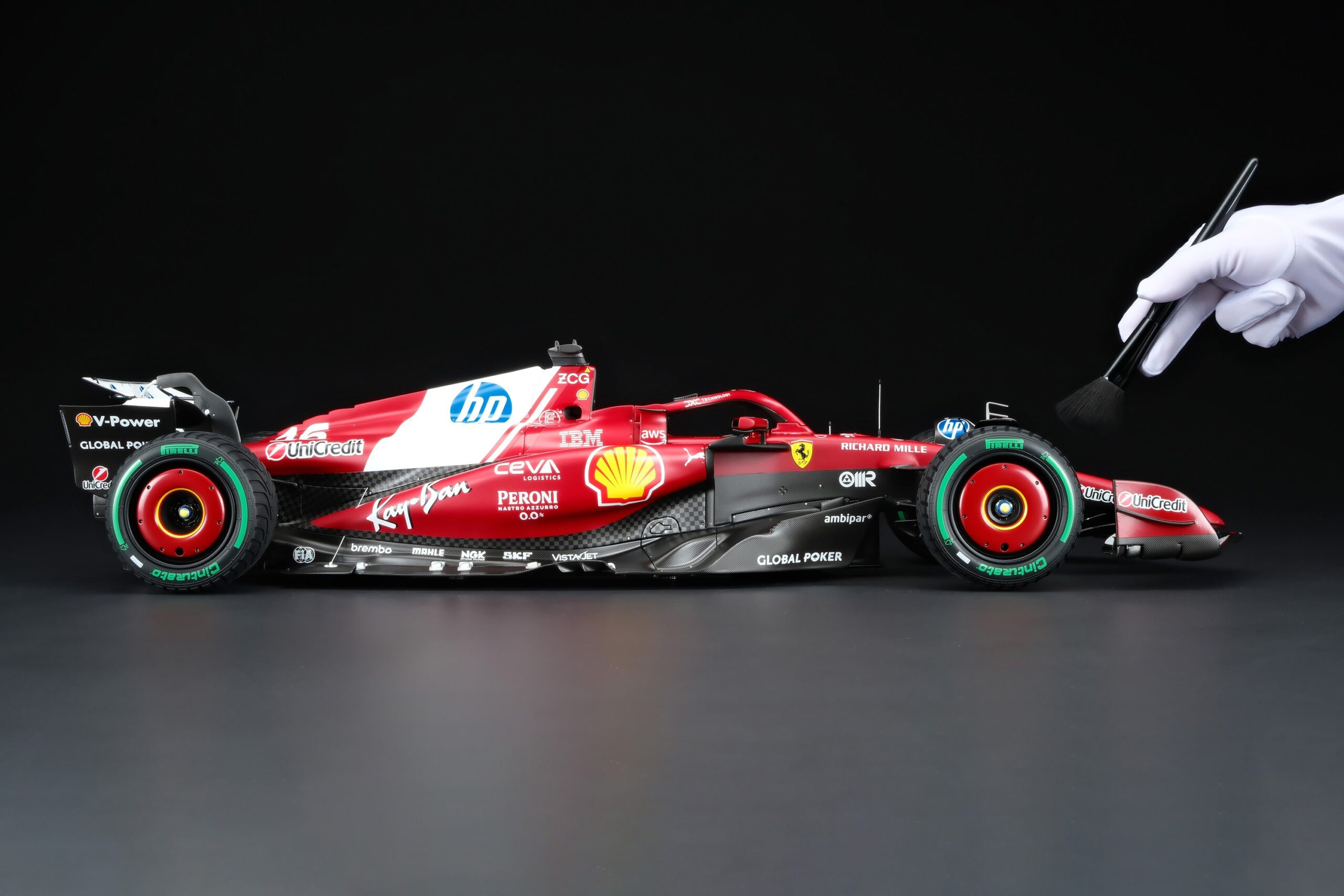 Amalgam Ferrari SF-25 2025 Australian Grand Prix - Rot | 1:8 – Bild 3