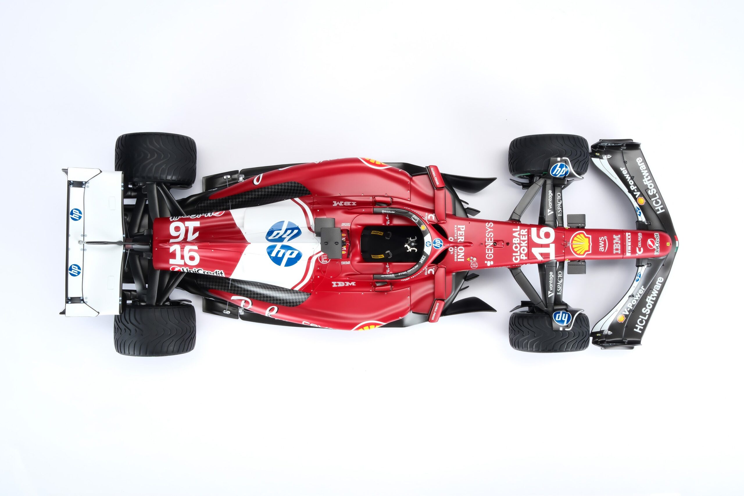 Amalgam Ferrari SF-25 2025 Australian Grand Prix - Rot | 1:8 – Bild 20