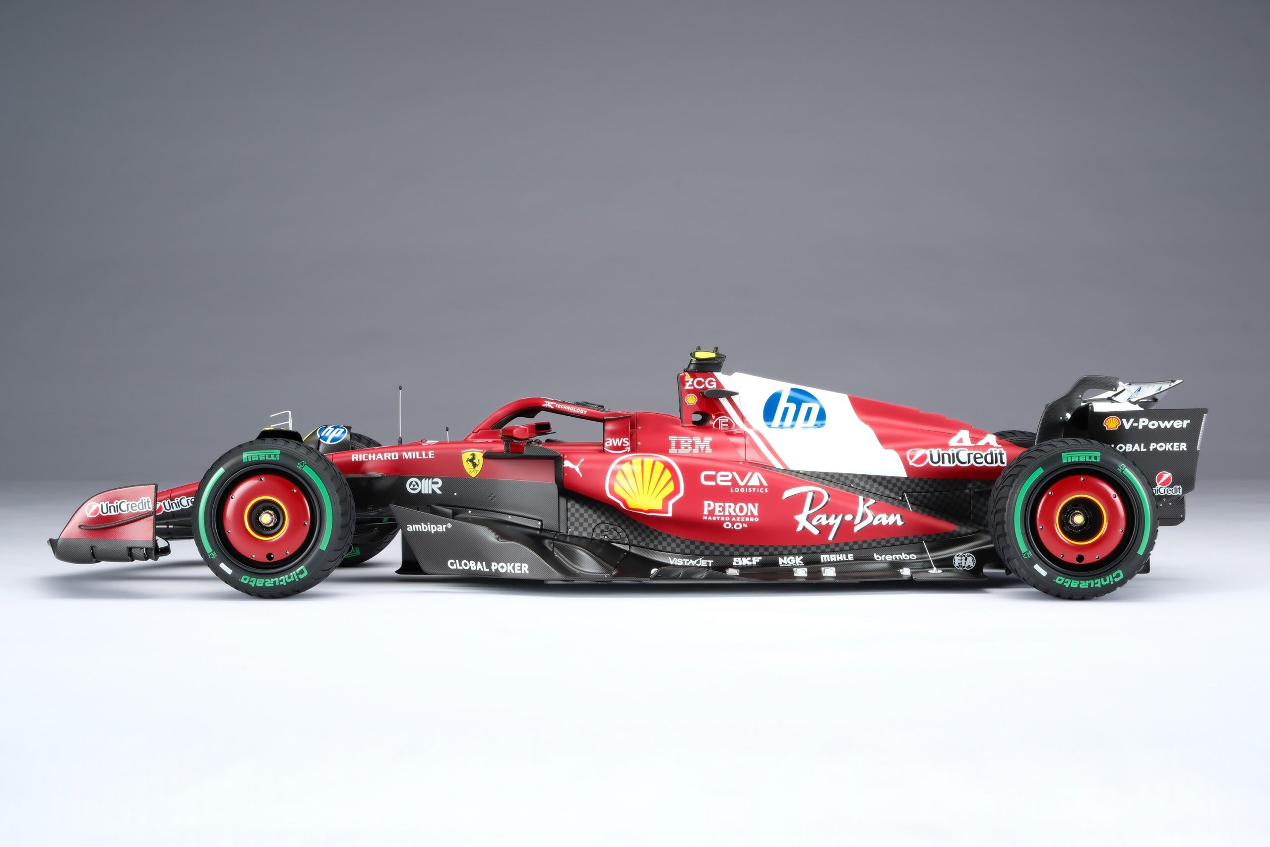 Amalgam Ferrari SF-25 2025 Australian Grand Prix - Rot | 1:8 – Bild 29