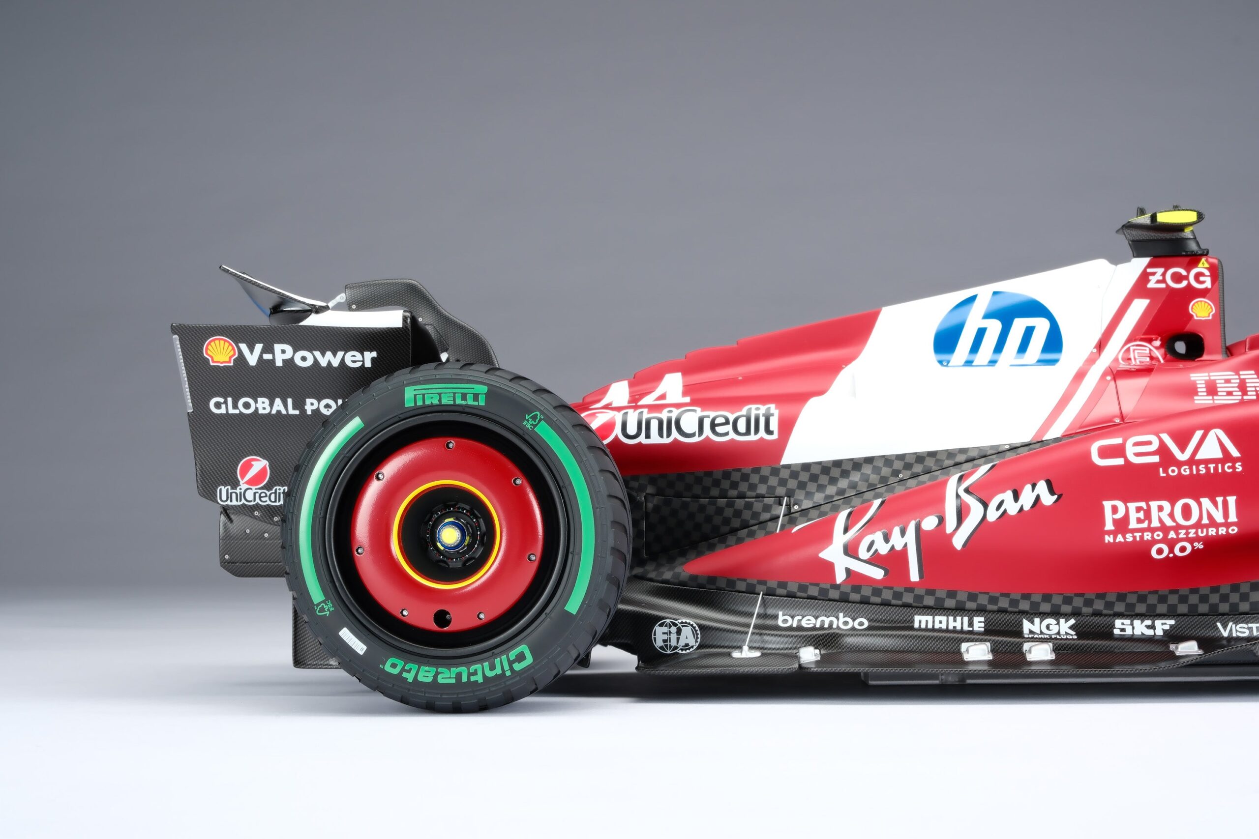 Amalgam Ferrari SF-25 2025 Australian Grand Prix - Rot | 1:8 – Bild 30