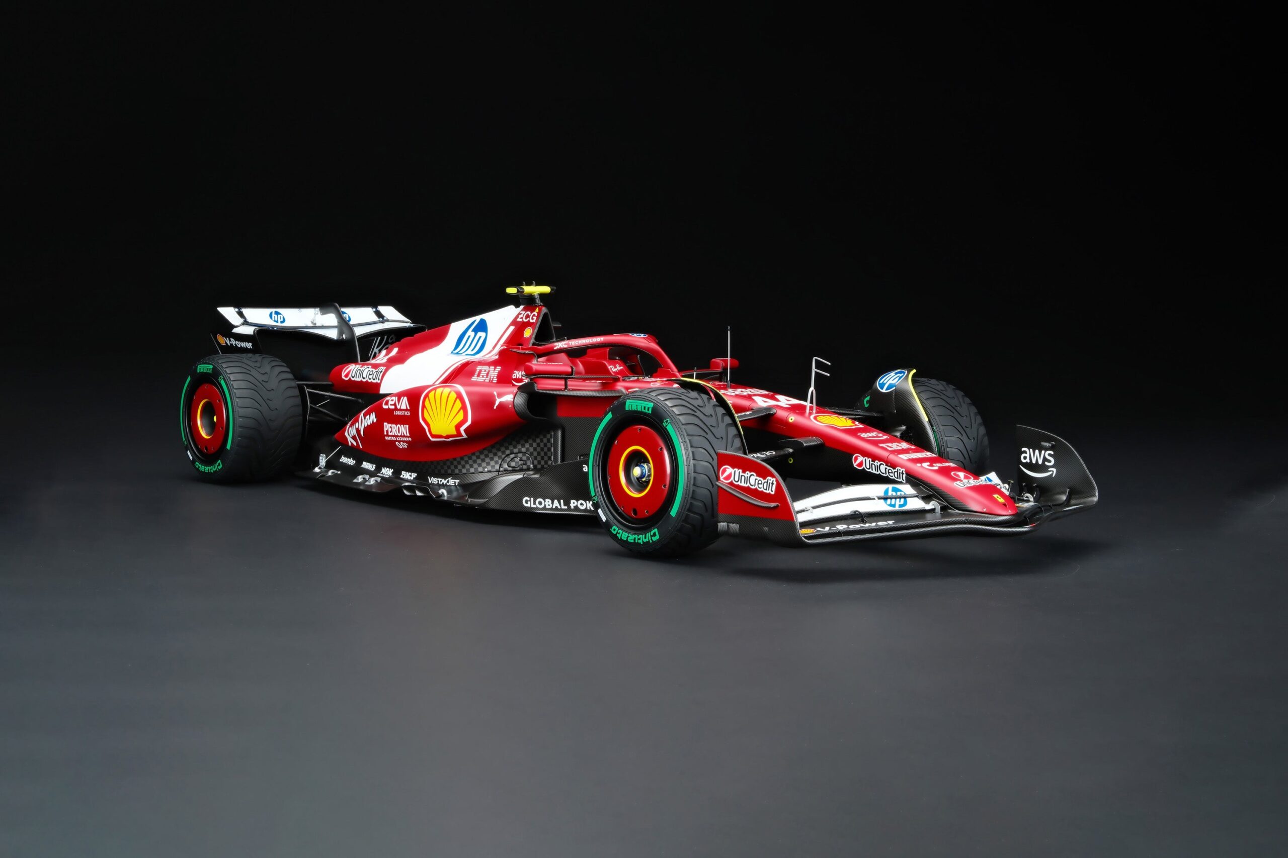 Amalgam Ferrari SF-25 2025 Australian Grand Prix - Rot | 1:8 – Bild 21