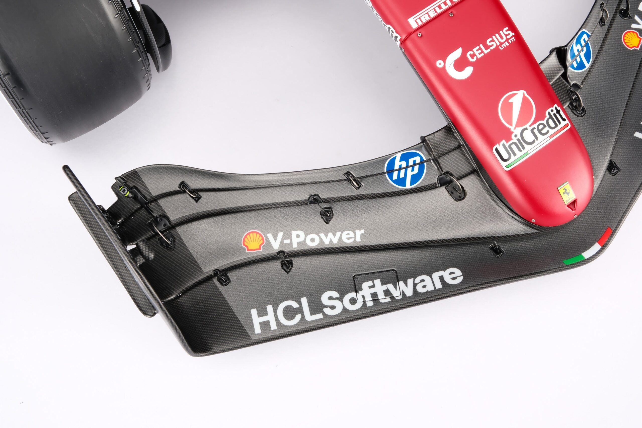 Amalgam Ferrari SF-25 2025 Italian Grand Prix - Charles Leclerc - Rot | 1:8 – Bild 8