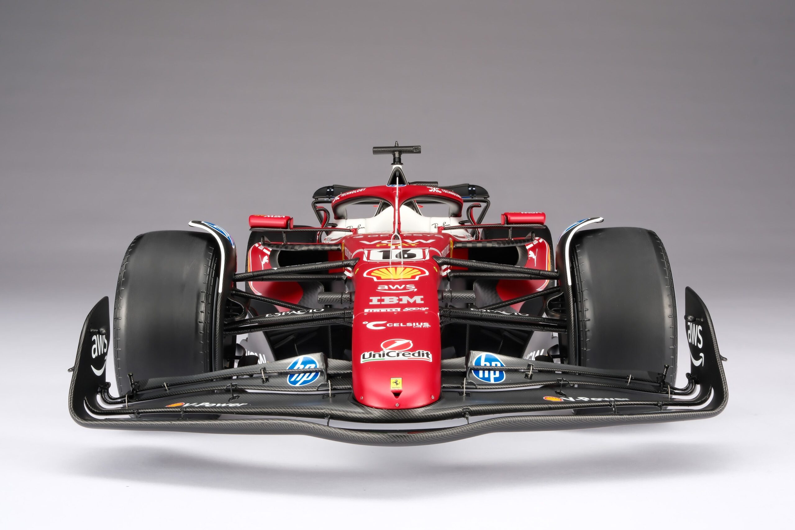 Amalgam Ferrari SF-25 2025 Italian Grand Prix - Charles Leclerc - Rot | 1:8 – Bild 9