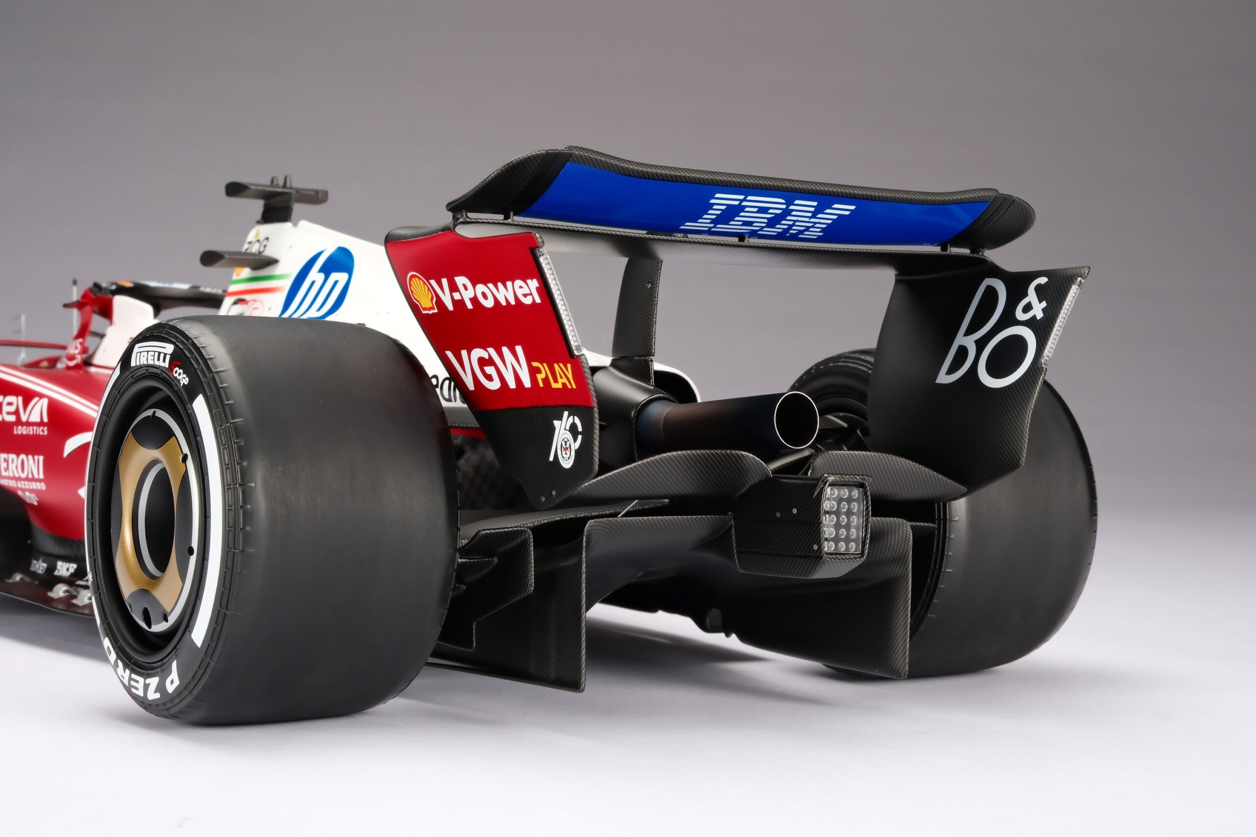 Amalgam Ferrari SF-25 2025 Italian Grand Prix - Charles Leclerc - Rot | 1:8 – Bild 16