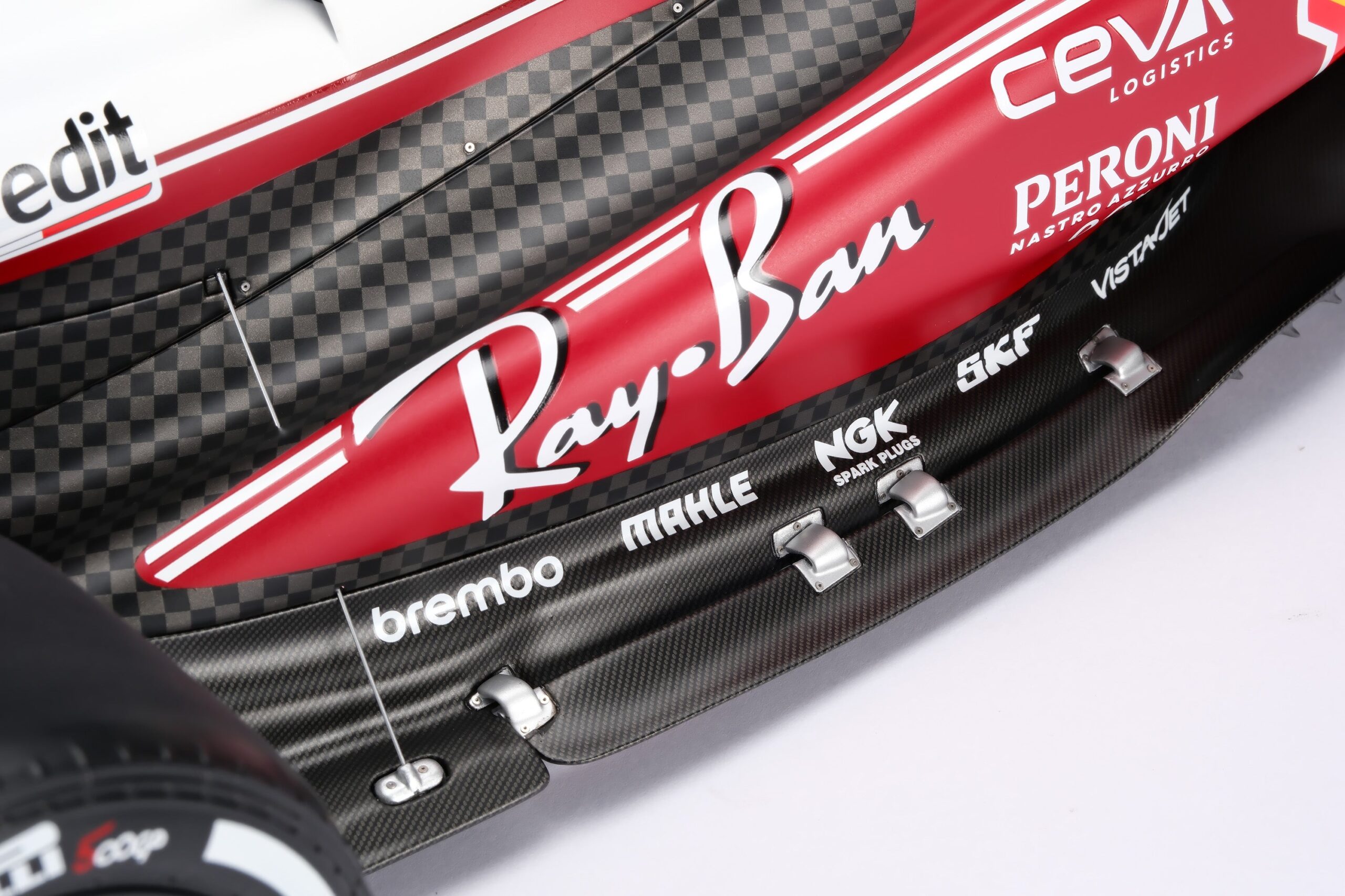 Amalgam Ferrari SF-25 2025 Italian Grand Prix - Charles Leclerc - Rot | 1:8 – Bild 20