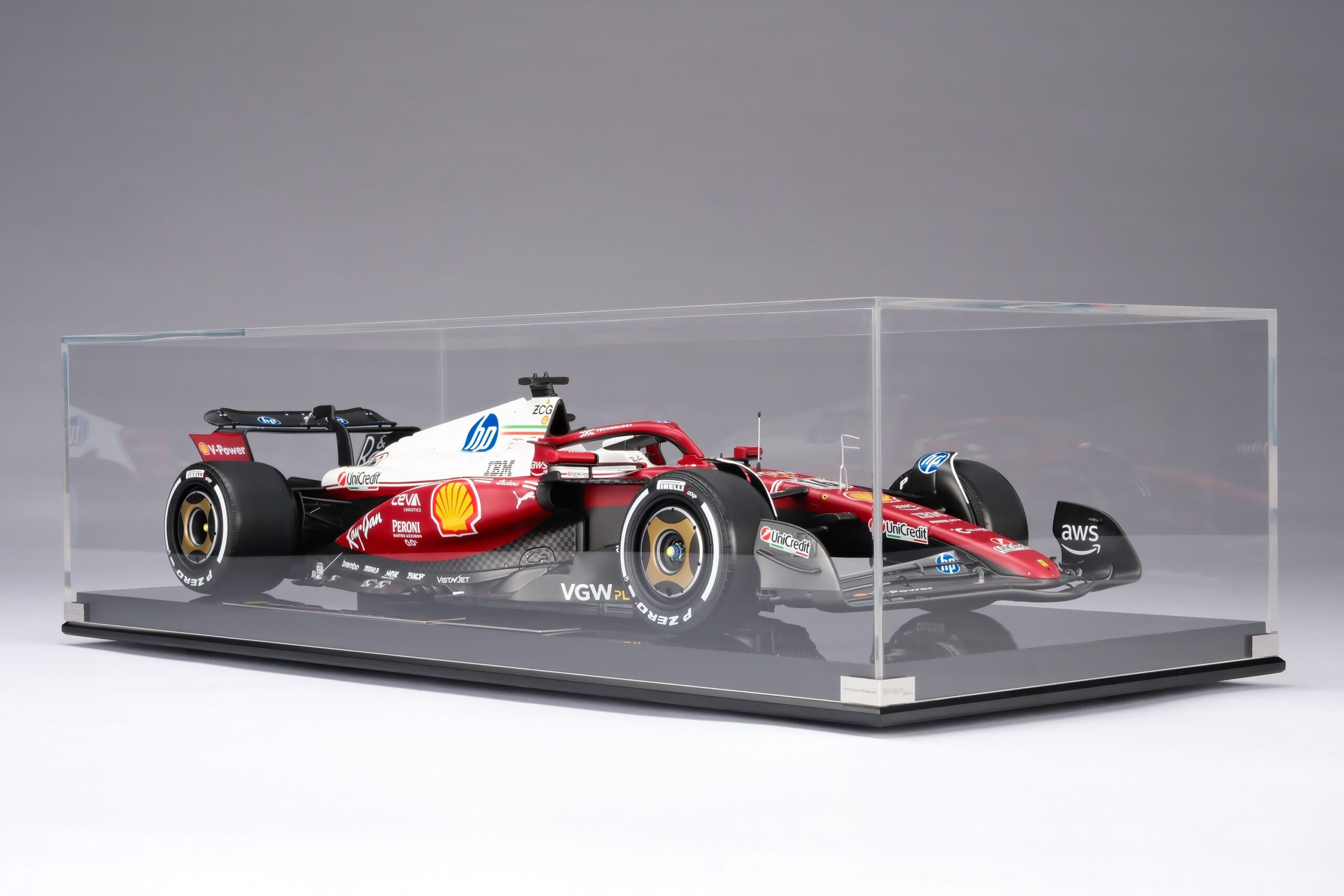 Amalgam Ferrari SF-25 2025 Italian Grand Prix - Charles Leclerc - Rot | 1:8 – Bild 21