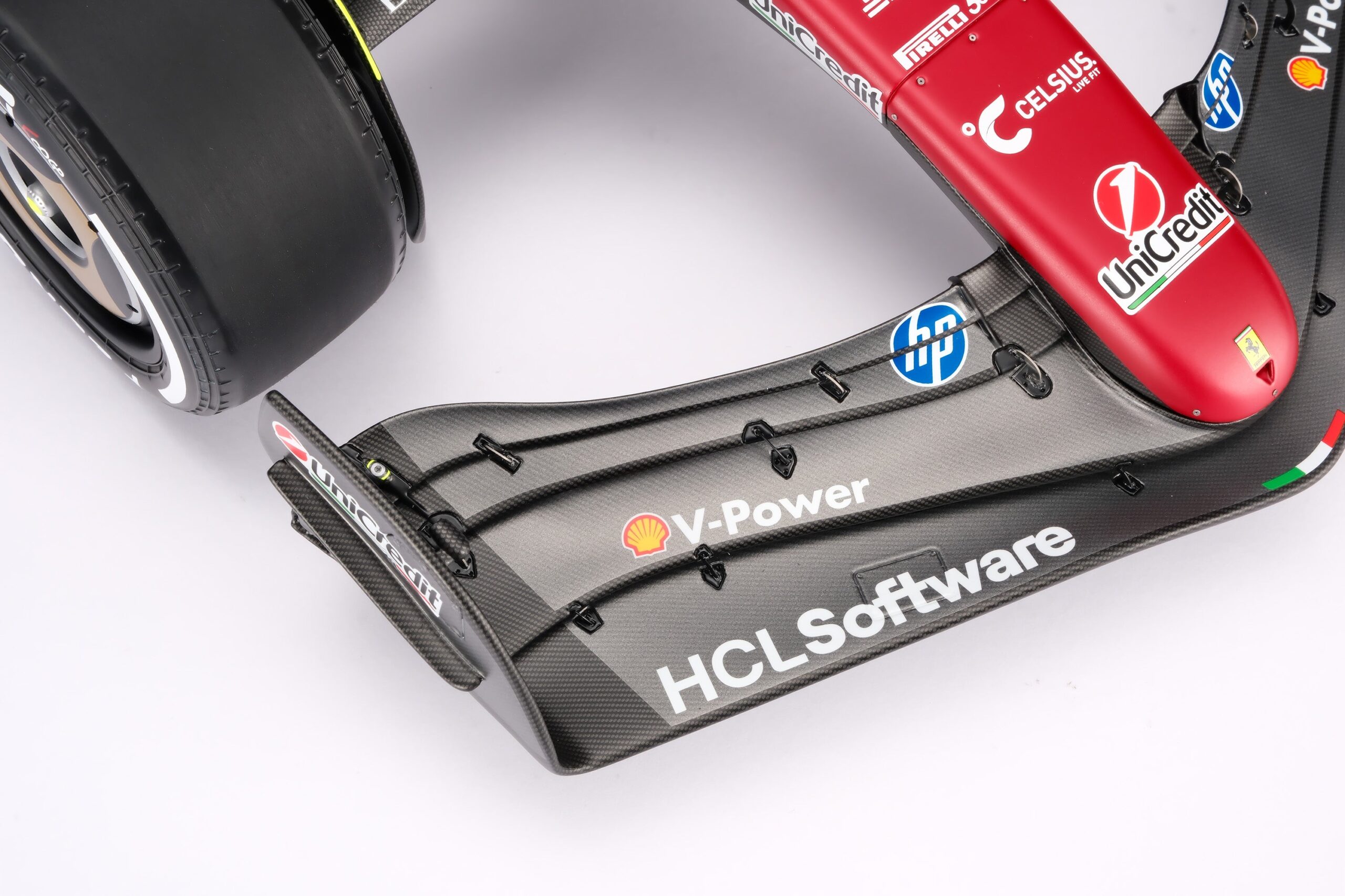 Amalgam Ferrari SF-25 2025 Italian Grand Prix - Lewis Hamilton - Rot | 1:8 – Bild 8
