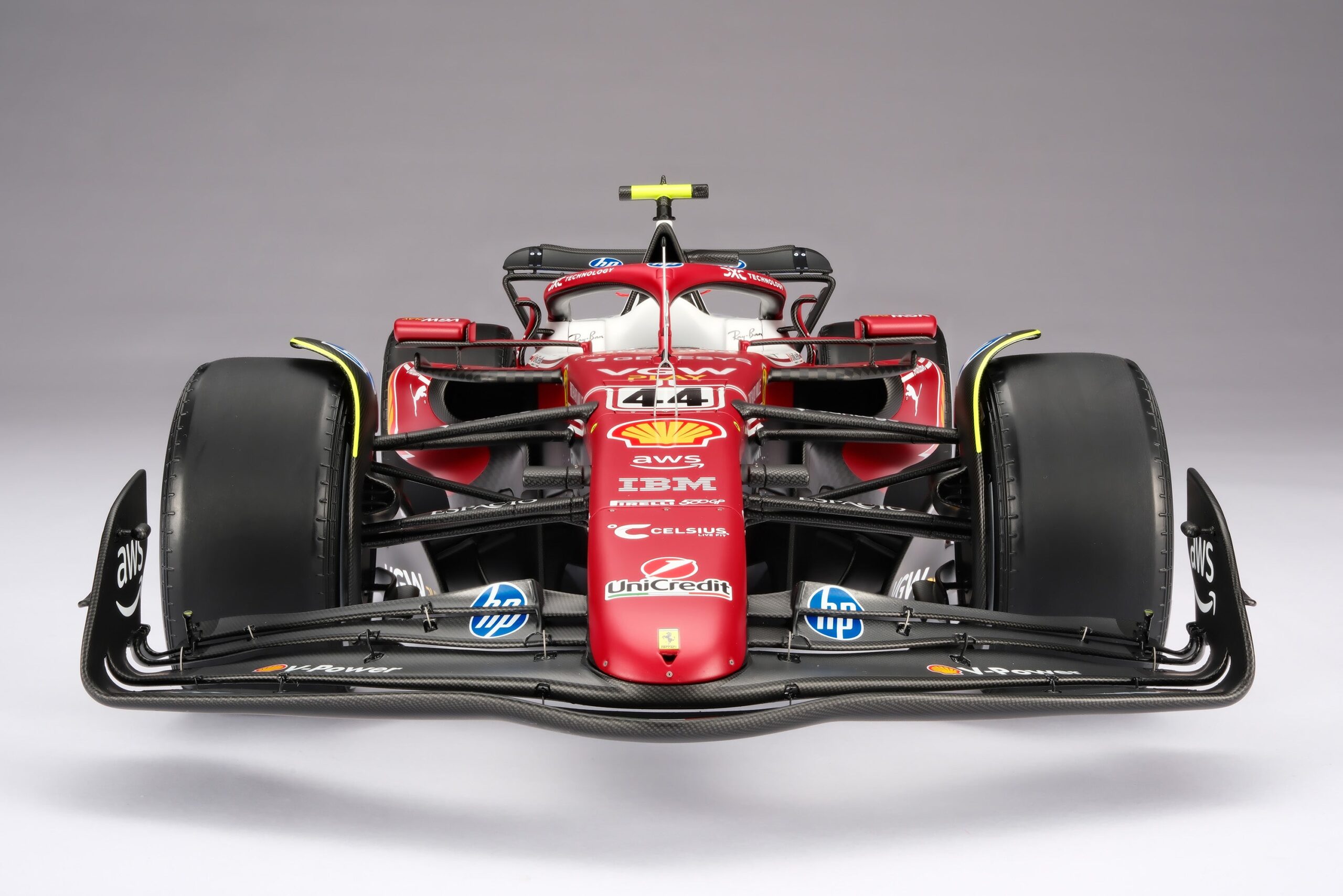 Amalgam Ferrari SF-25 2025 Italian Grand Prix - Lewis Hamilton - Rot | 1:8 – Bild 9