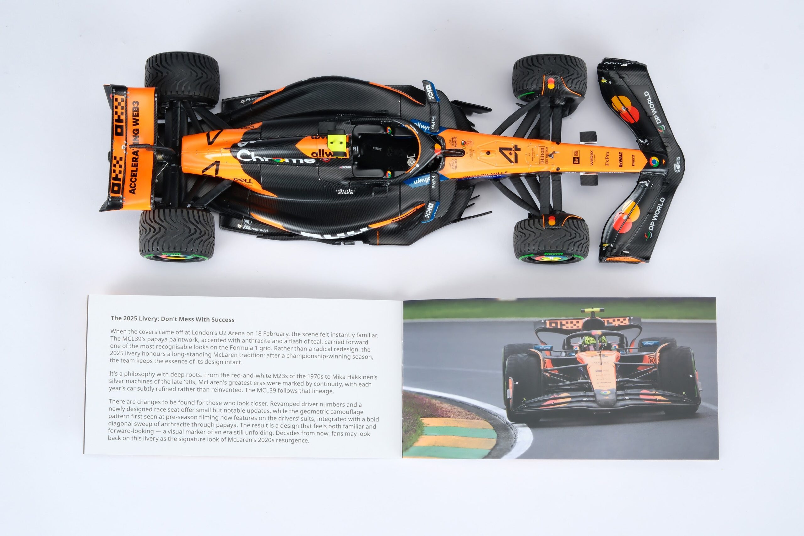 Amalgam McLaren MCL39 2025 Australian Grand Prix - Orange | 1:18 - Image 18