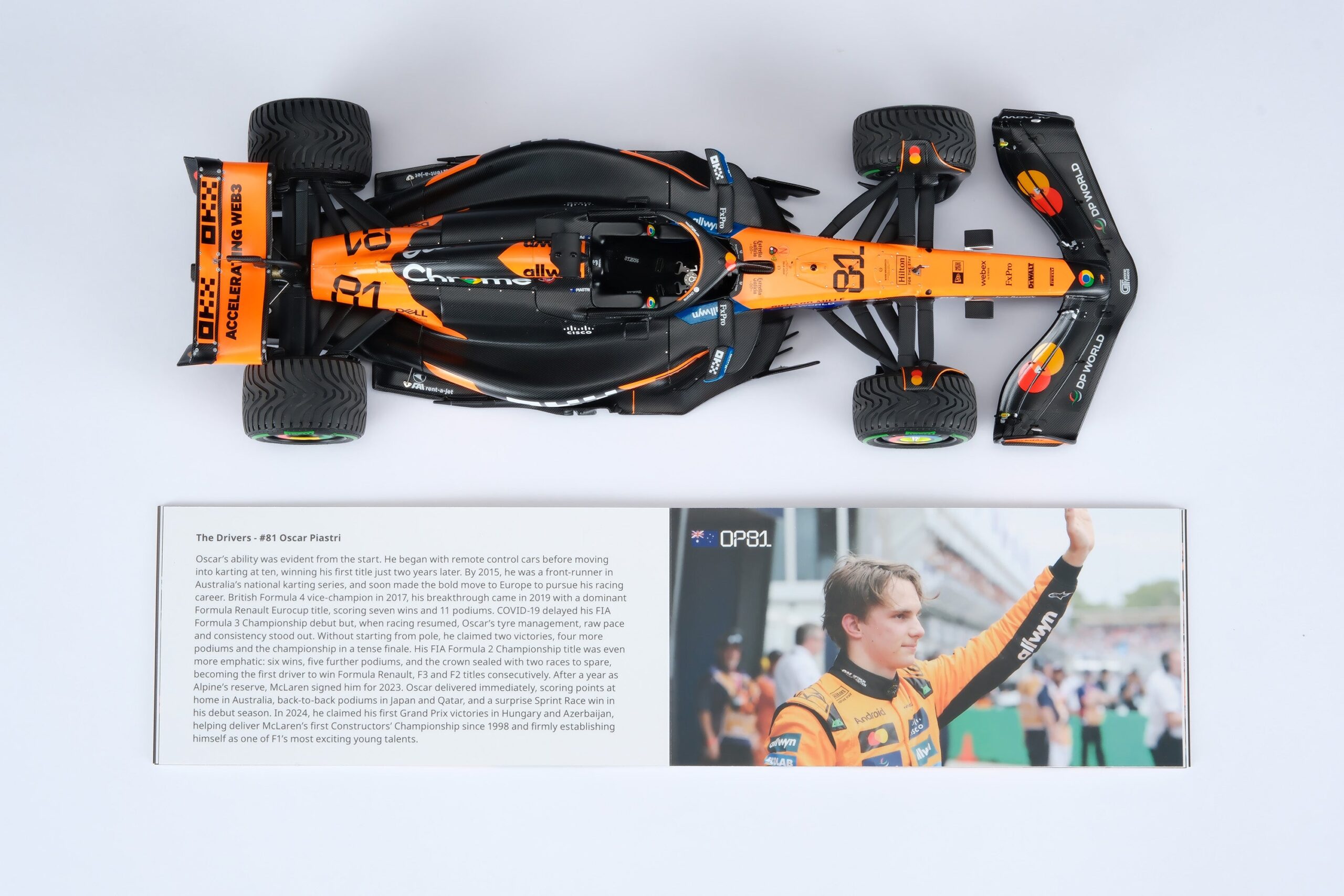 Amalgam McLaren MCL39 2025 Australian Grand Prix - Orange | 1:18 - Image 35
