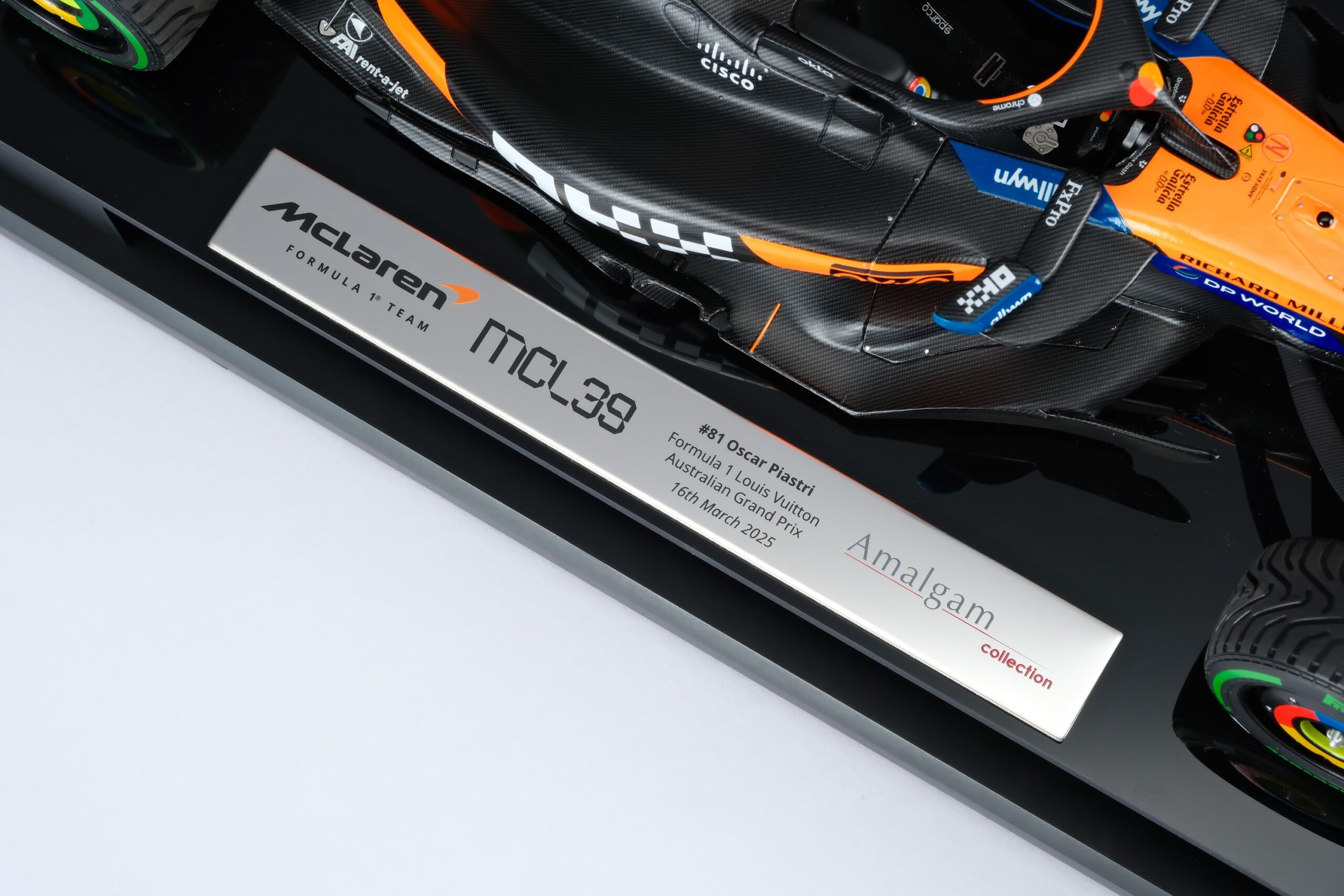 Amalgam McLaren MCL39 2025 Australian Grand Prix - Orange | 1:18 - Image 33