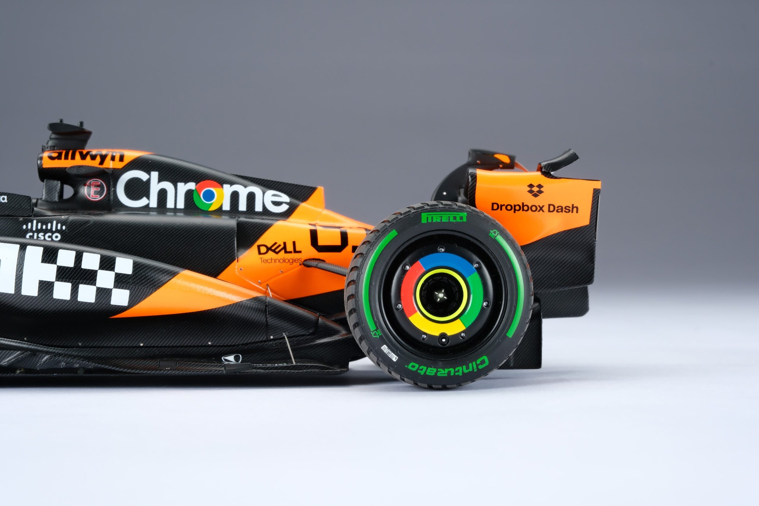 Amalgam McLaren MCL39 2025 Australian Grand Prix - Orange | 1:18 - Image 27