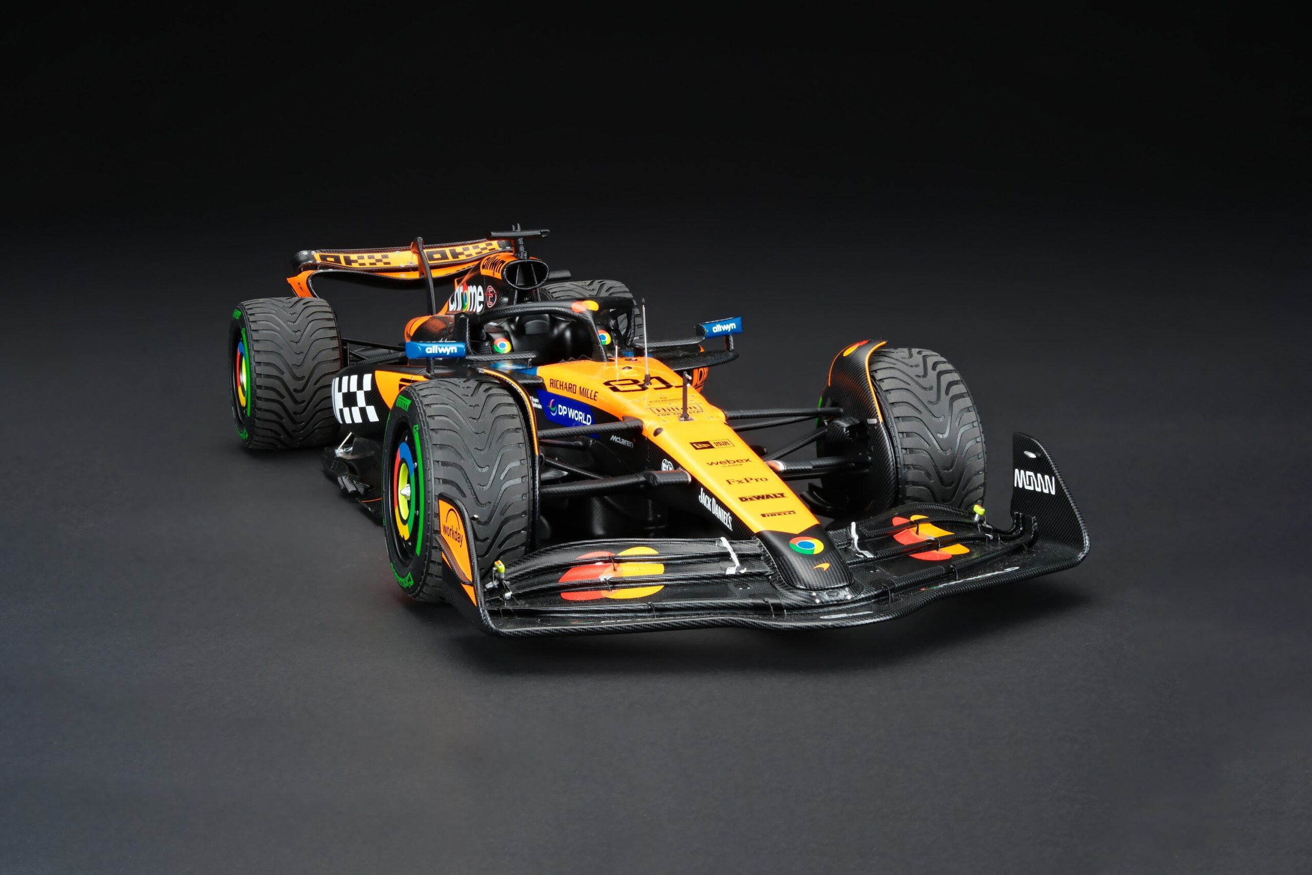 Amalgam McLaren MCL39 2025 Australian Grand Prix - Orange | 1:18 - Image 20