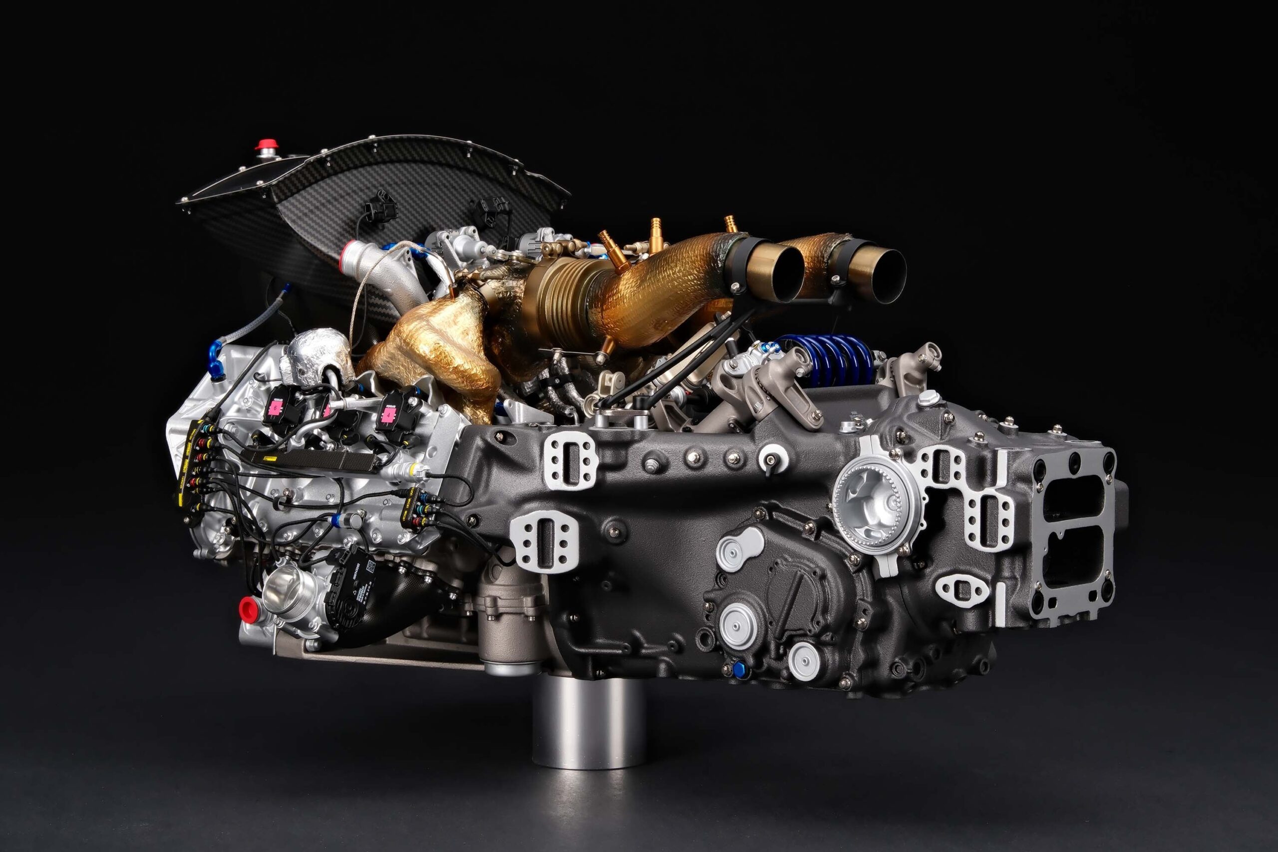 アマルガム フェラーリ 499P V6エンジン&トランスミッション 2023 ル・マン | 1:4