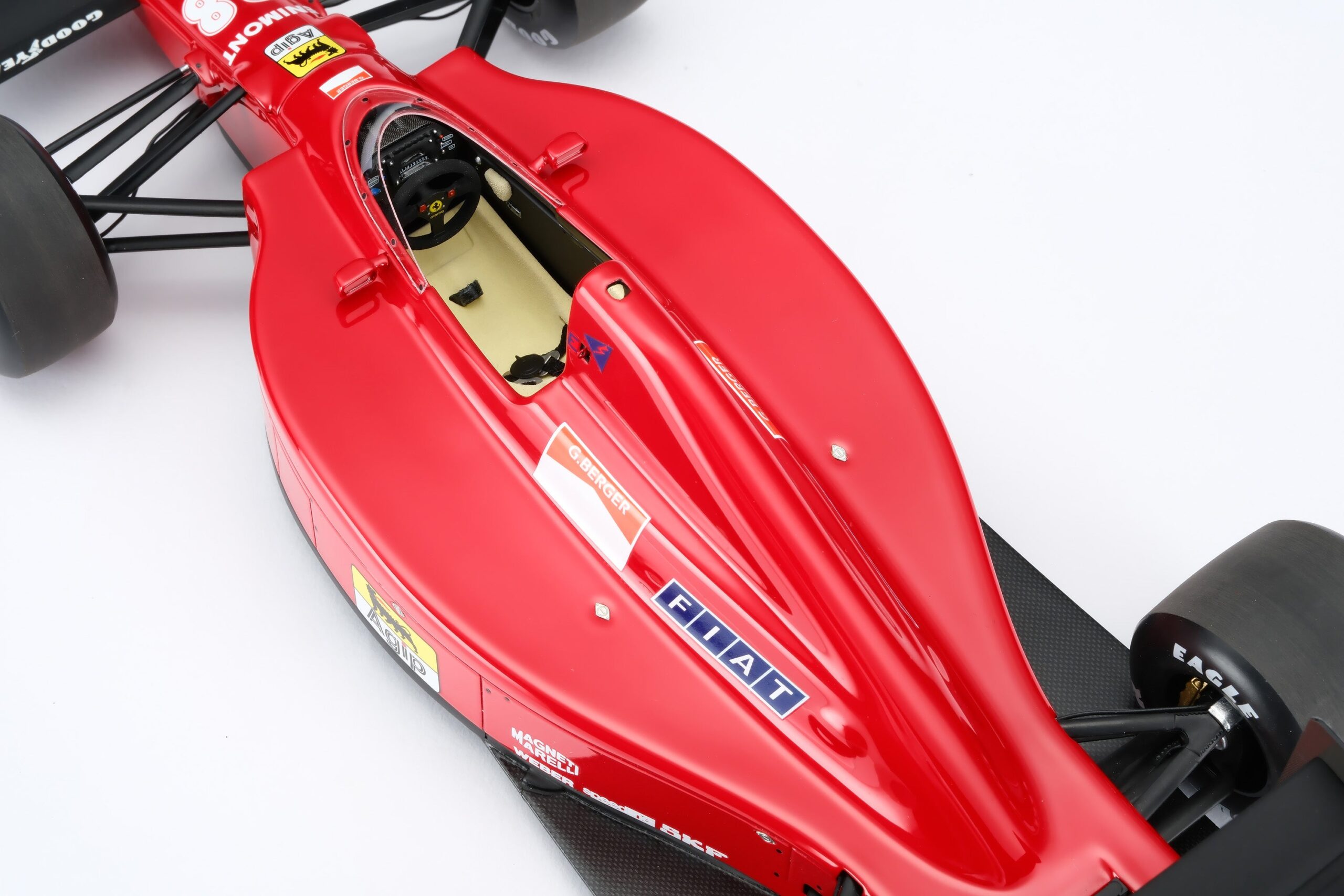 Amalgam Ferrari F1-89 1989 British Grand Prix - Rot | 1:18 - 画像26