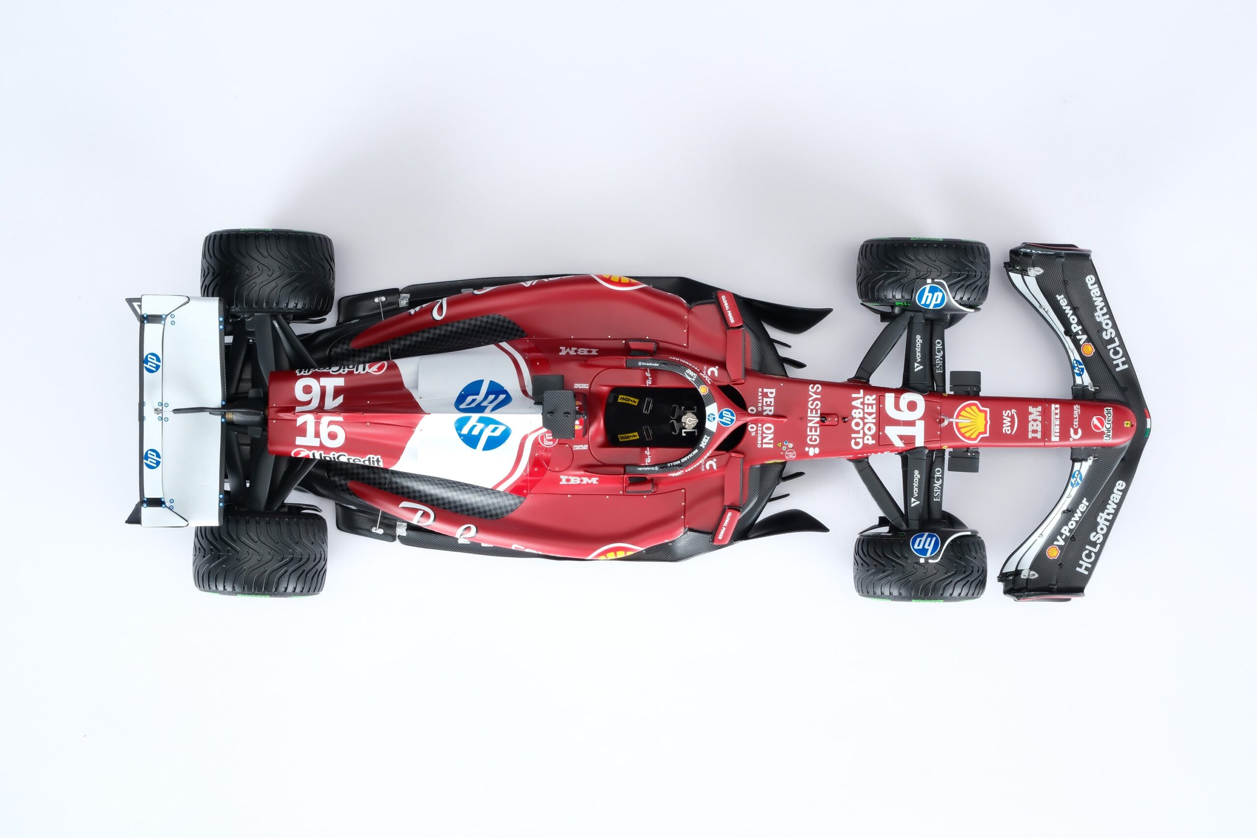 Amalgam Ferrari SF-25 2025 Australian Grand Prix - Rot | 1:18 – Bild 22