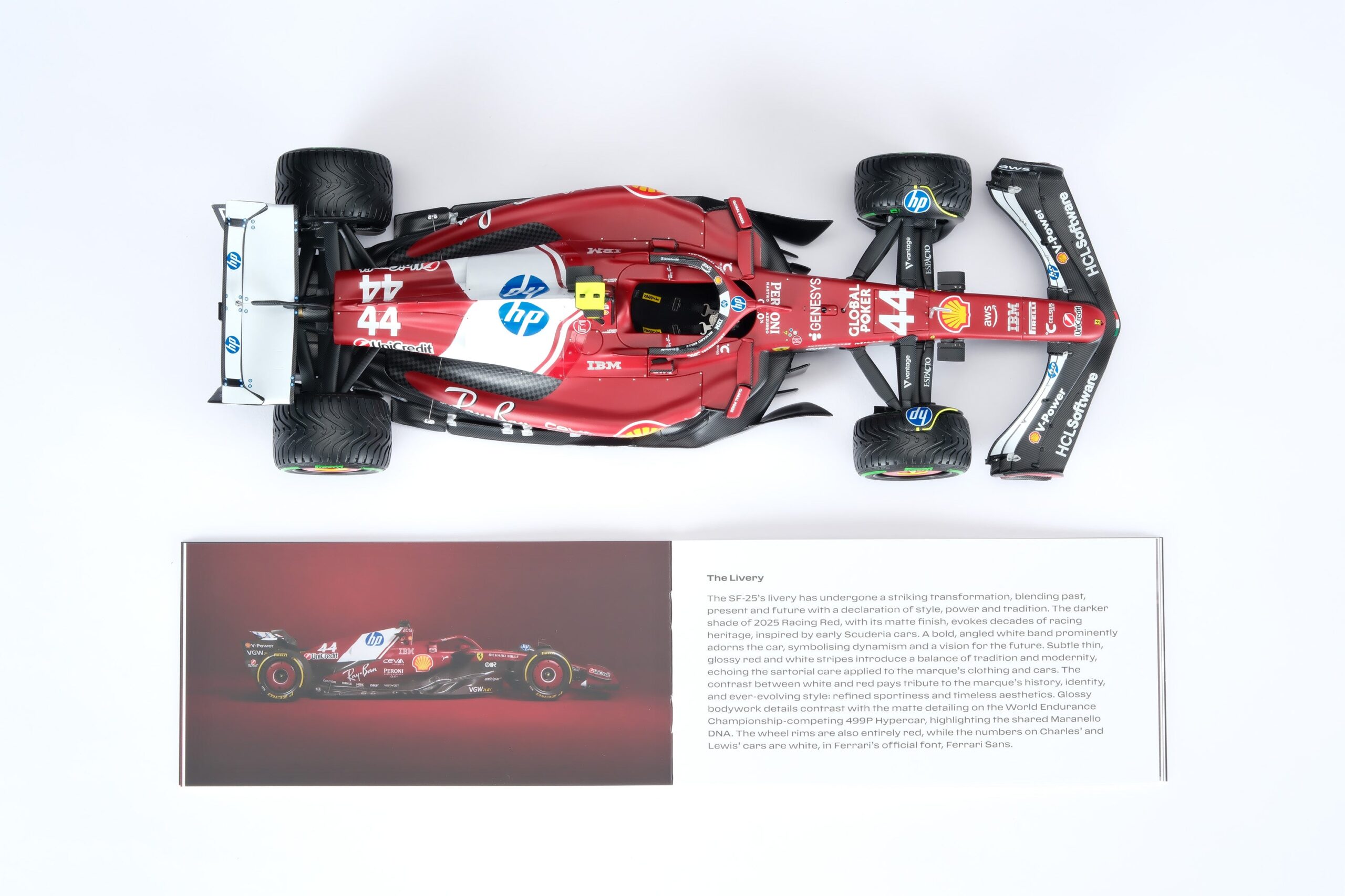 Amalgam Ferrari SF-25 2025 Australian Grand Prix - Rot | 1:18 – Bild 37