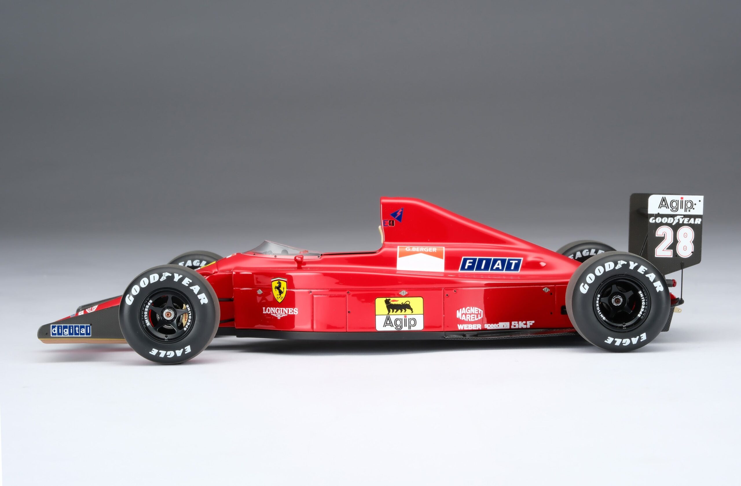 Amalgam Ferrari F1-89 1989 British Grand Prix - Rot | 1:18 - 画像30