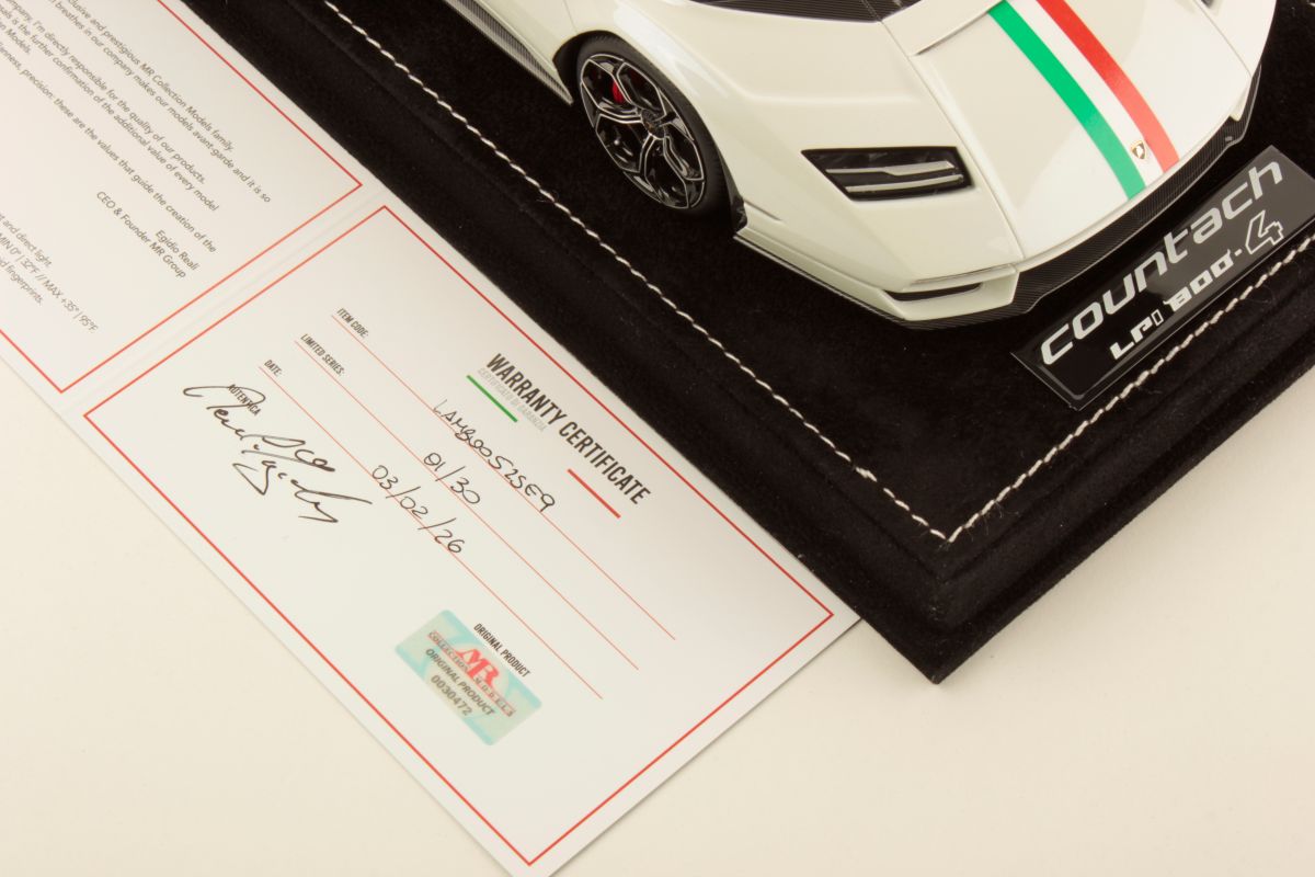 MR Collection Lamborghini Countach LPI 800-4 - Italian Livery | 1:18 - Image 7