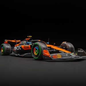 Amalgam McLaren MCL39 Grand Prix d'Australie Lando Norris Race Weathered - Papaye / Anthracite | 1:18