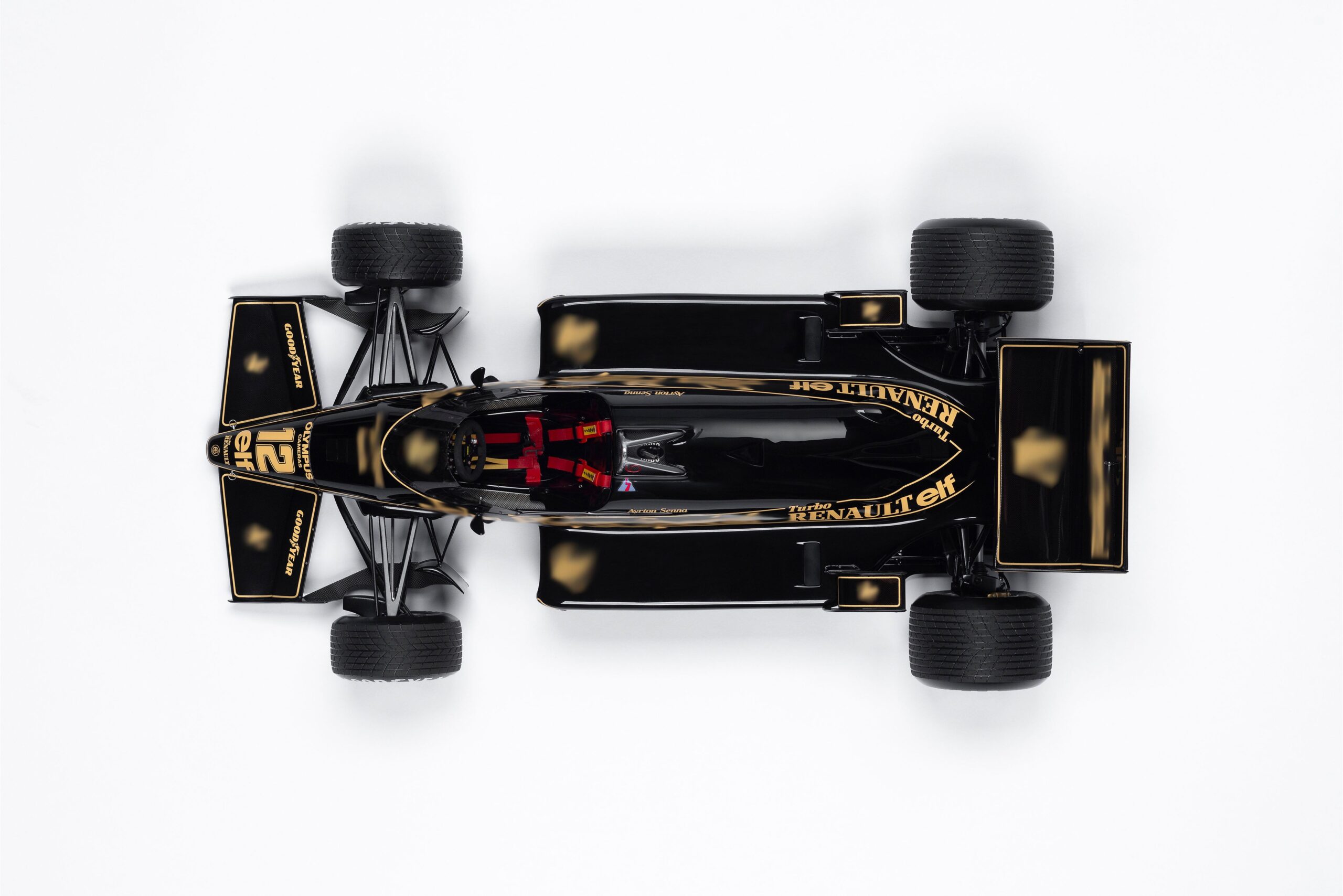 Amalgam Lotus 97T 1985 Portuguese Grand Prix Winner Ayrton Senna - Schwarz | 1:8 - Image 10