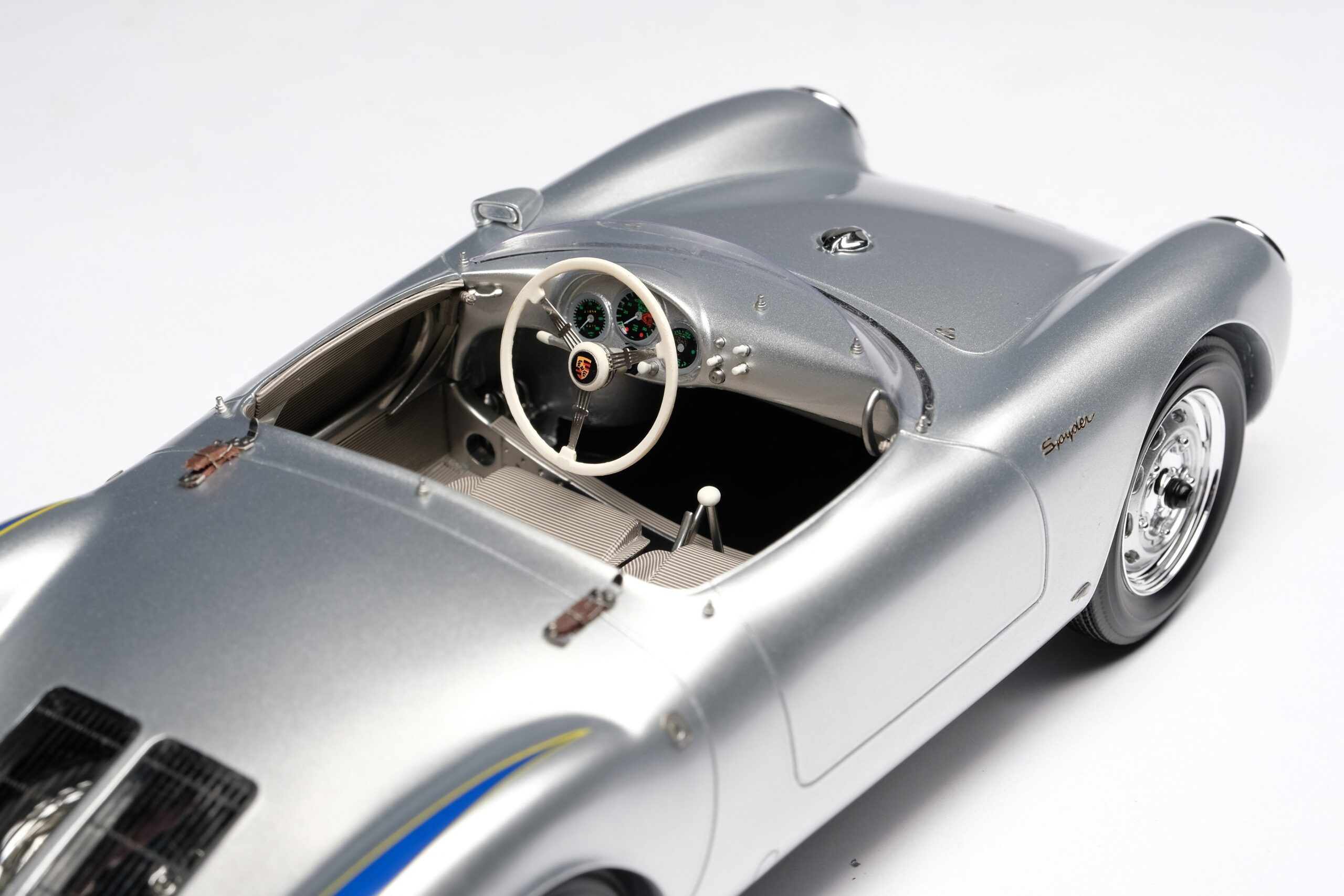 Amalgam Porsche 550 RS Spyder - Silber | 1:18 - Imagen 14