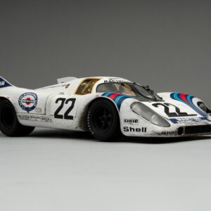 Amalgam Porsche 917 KH 1971 Le Mans Winner Martini Livery Race Weathered | 1:8