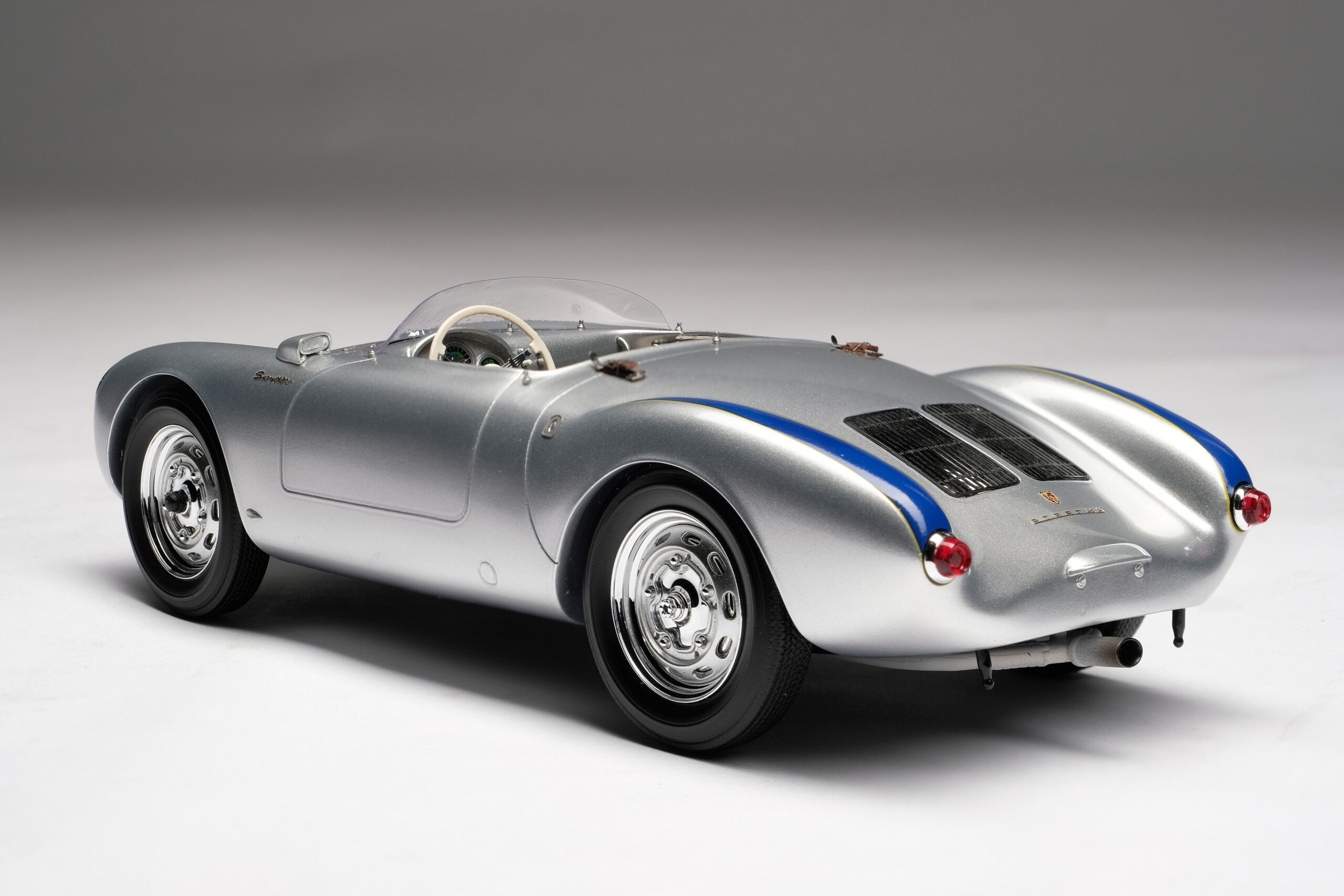 Amalgam Porsche 550 RS Spyder - Silber | 1:18 - Imagen 11