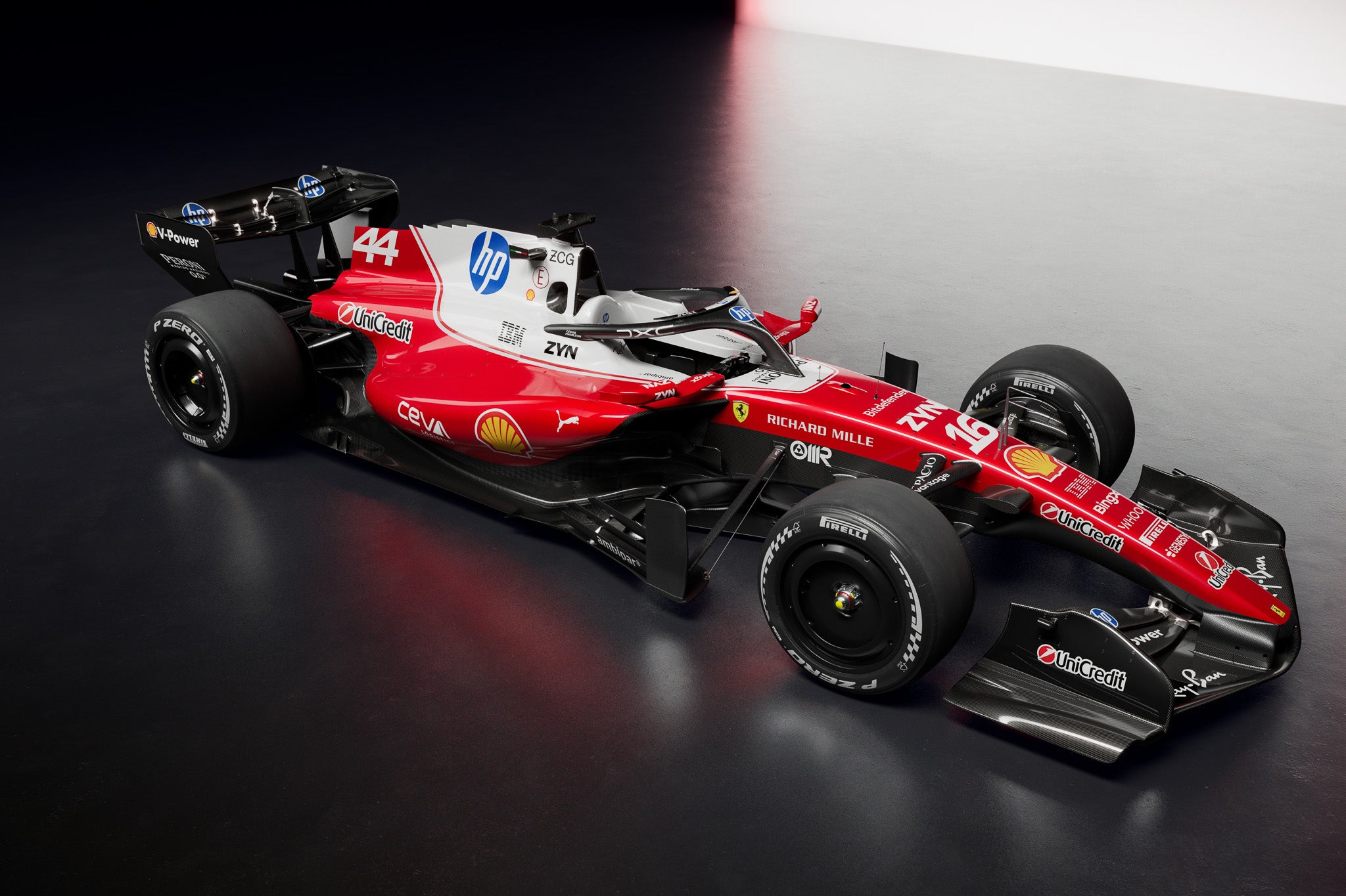 Amalgam Ferrari SF-26 2026 Chinese Grand Prix - Lewis Hamilton - Rot | 1:8 - Image 6