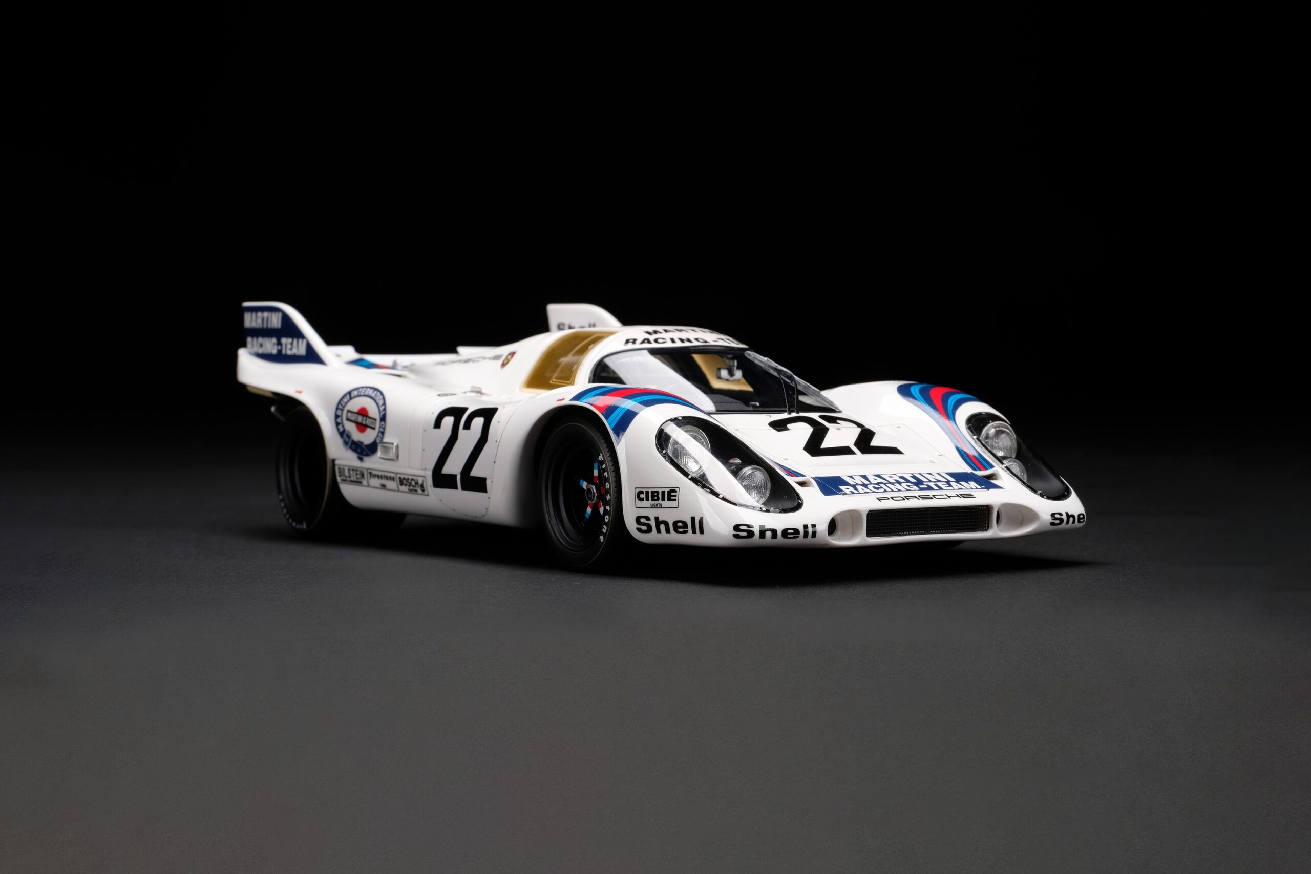 Amalgam Porsche 917 KH 1971 Le Mans Winner Martini Livery | 1:18 - Imagen 2