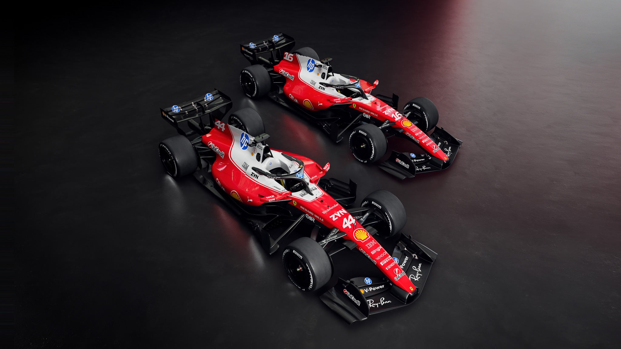 Amalgam Ferrari SF-26 2026 Chinese Grand Prix - Lewis Hamilton - Rot | 1:8 - Image 2