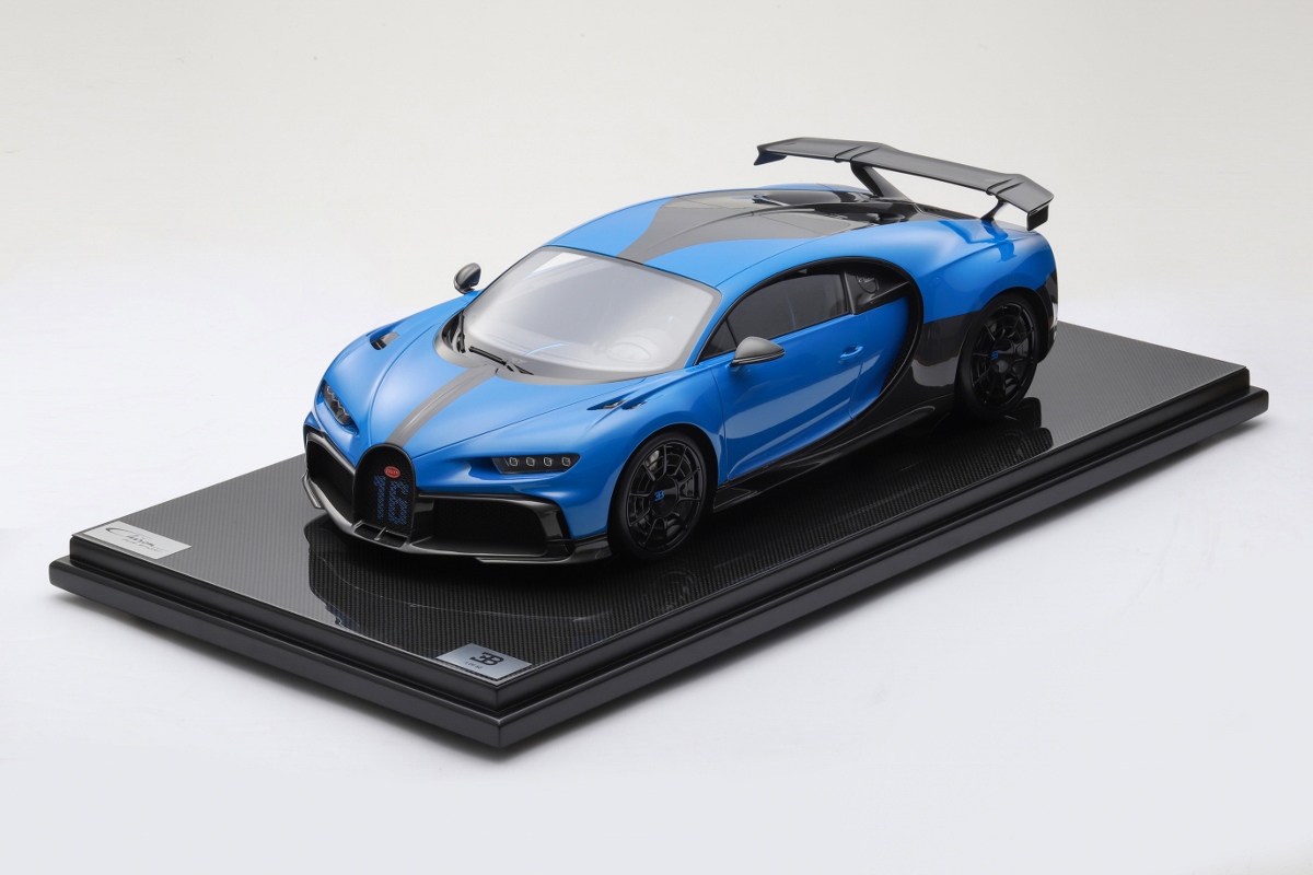 MRコレクション ブガッティ シロン パルスポール - アジャイルブルー | 1:8
