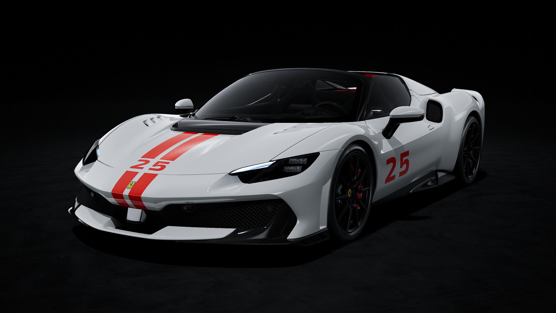 MRコレクション フェラーリ 296 スペチアーレ A - アークティックホワイト リバリー付き | 1:18