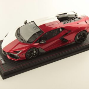 MR Collection Lamborghini Revuelto Lamborghini Day Japan - White Asopo fading to Red Khonsu | 1:18