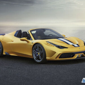MR Collection Ferrari 458 Speciale A - Triple-Layer Yellow with NART Livery | 1:12