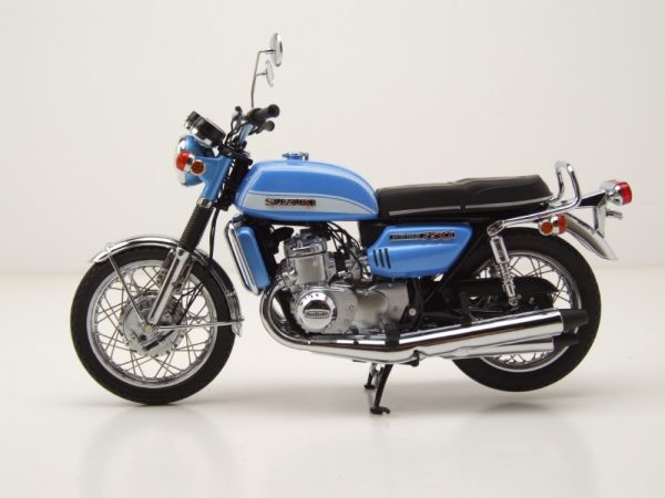 ミニチャンプス スズキ GT 750 1973 ブルー