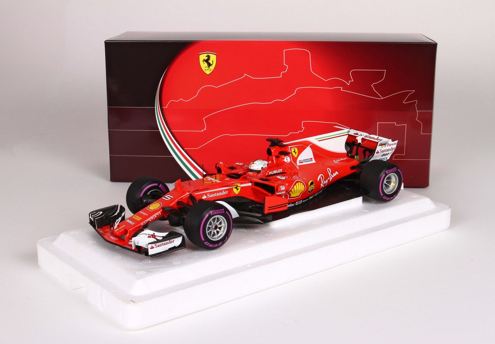 BBR Ferrari SF70-H GP Australia 2017 S. Vettel | 1:18