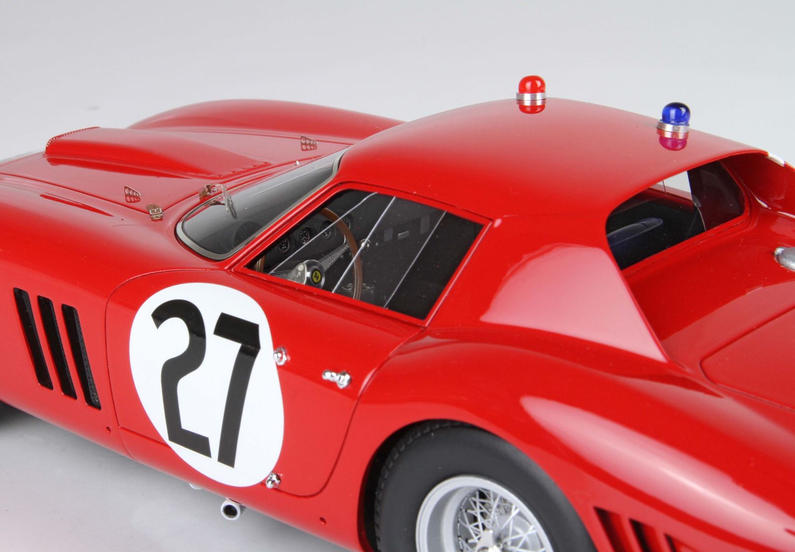 BBR Ferrari 250 GTO 24 H Le Mans 1964 S/N 5573 GT Car N 27 Tavano - Grossman NART | 1:18 – Bild 6