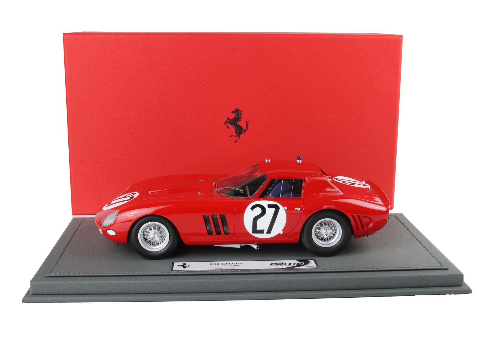 BBR Ferrari 250 GTO 24 H Le Mans 1964 S/N 5573 GT Car N 27 Tavano - Grossman NART | 1:18 – Bild 8