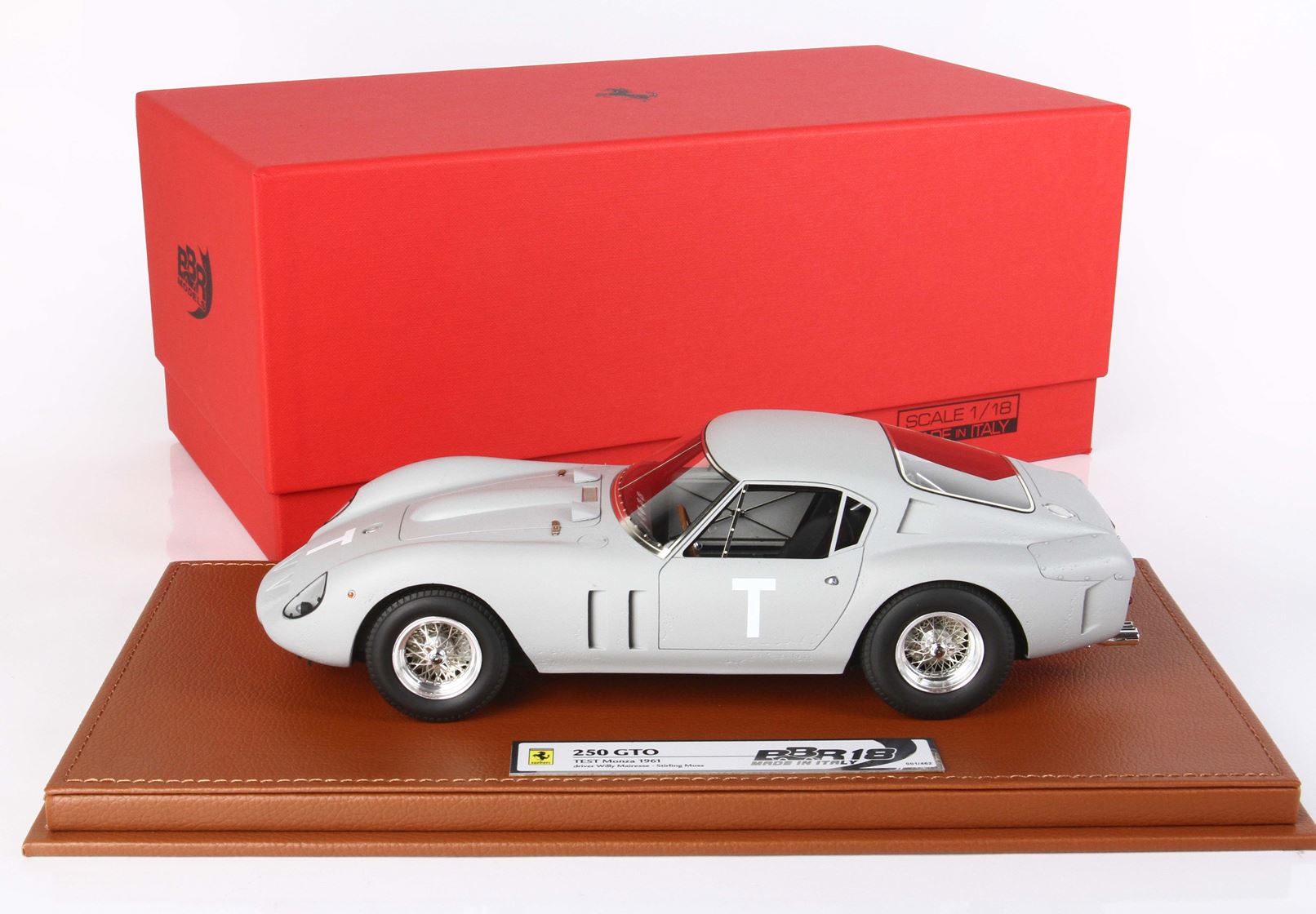 BBR Ferrari 250 GTO Test Monza 1961 Willy Mairesse & Stirling Moss | 1:18 – Bild 9
