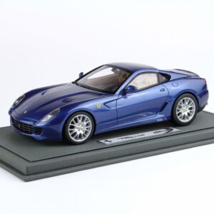 BBR Ferrari 599 GTB Fiorano 2006 Manual Transmission - Blu Mirabeau | 1:18
