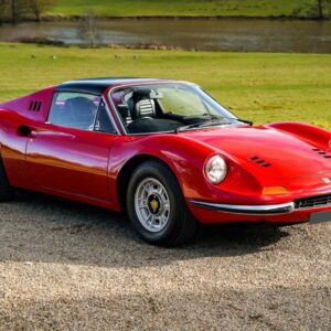 BBR Ferrari Dino 246 GTS 1972 - Rosso Corsa 322 / Black | 1:18