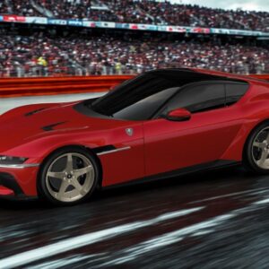 BBR Ferrari 12Cilindri Manuale Panoramic Roof - Rosso Corsa | 1:18
