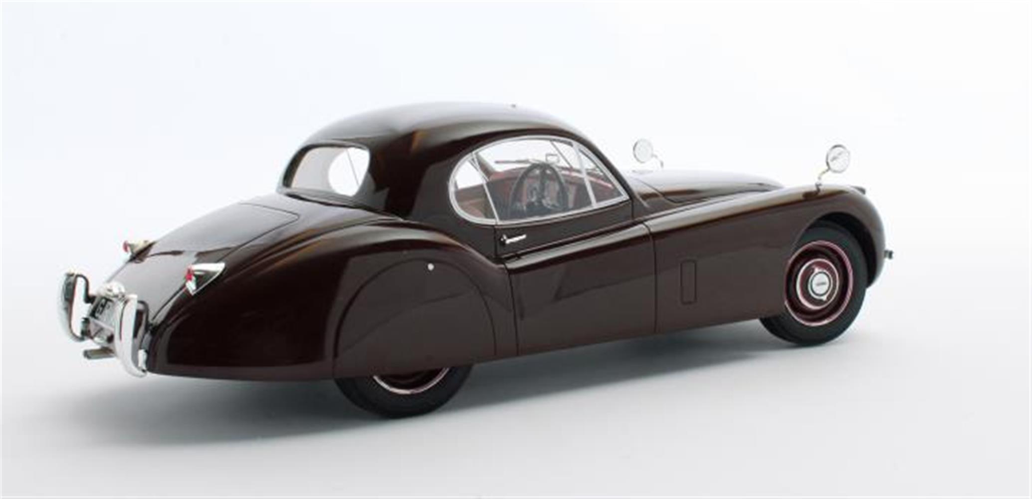 Cult Models Jaguar XK120 FHC 1:18 - Maroon – Bild 2