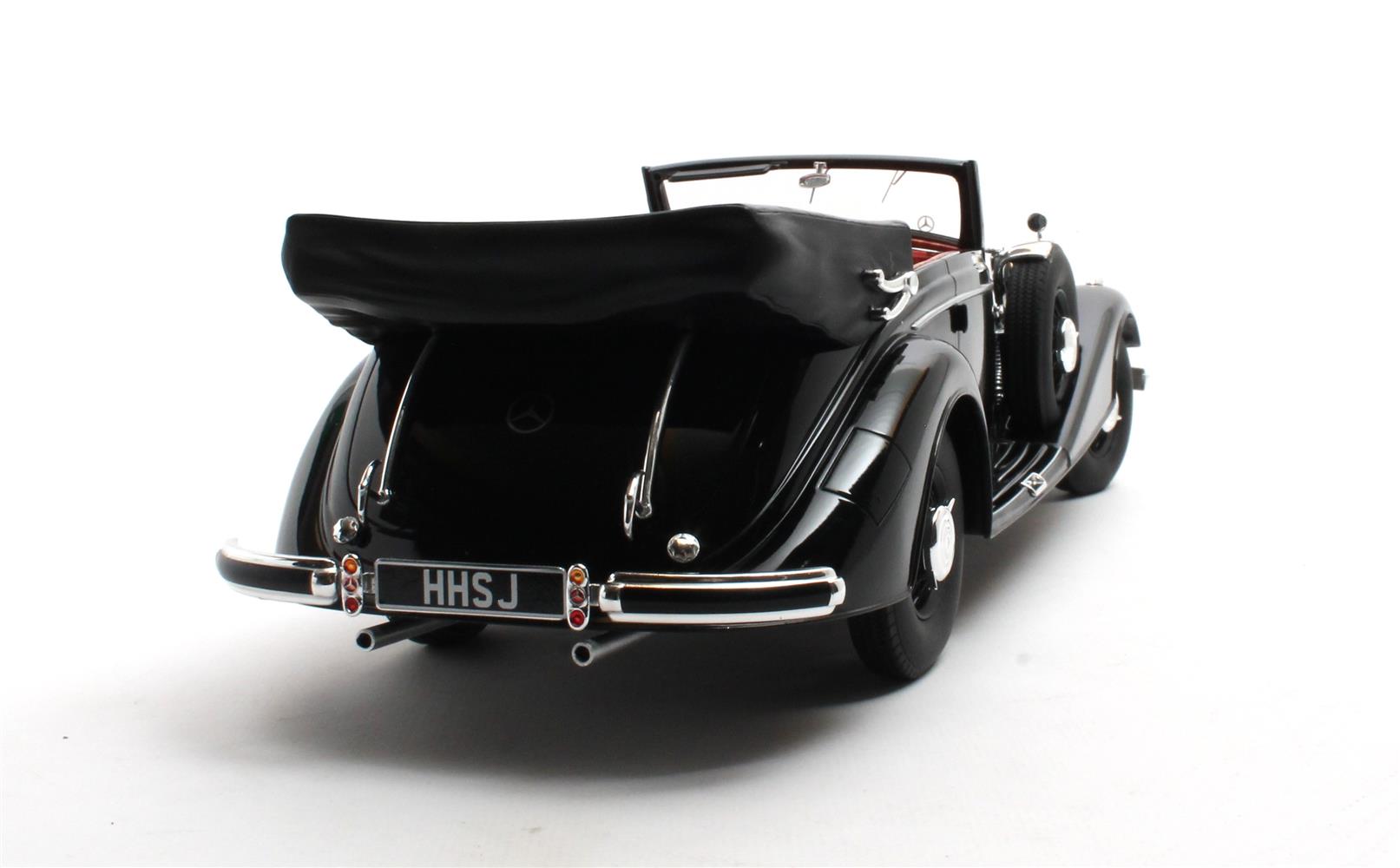 Cult Models Mercedes-Benz 540K Cabriolet B 1:18 - Black – Bild 2