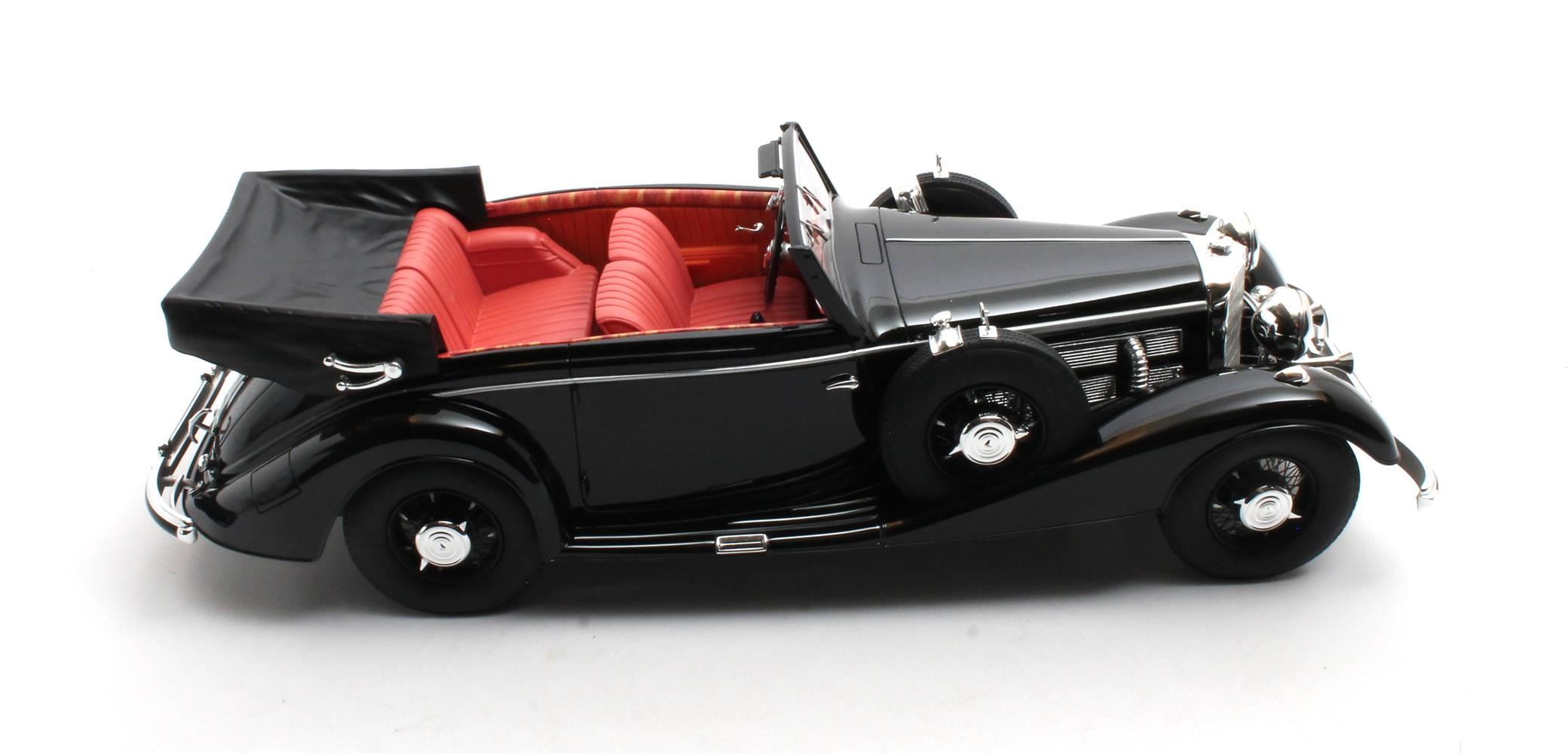 Cult Models Mercedes-Benz 540K Cabriolet B 1:18 - Black – Bild 3
