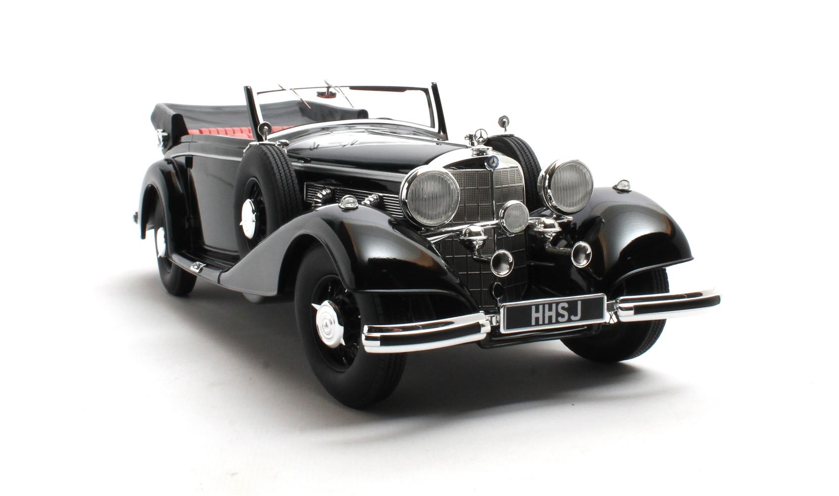 Cult Models Mercedes-Benz 540K Cabriolet B 1:18 - Black – Bild 4