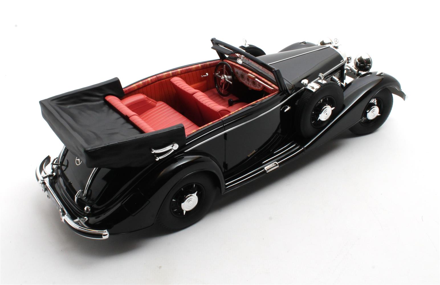 Cult Models Mercedes-Benz 540K Cabriolet B 1:18 - Black – Bild 5