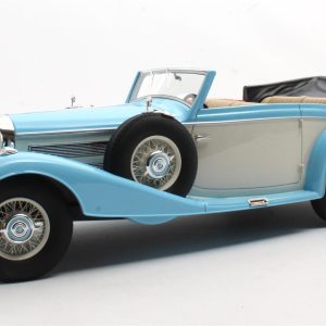 Cult Models Mercedes-Benz 540K Cabriolet B 1:18 - Blue/White