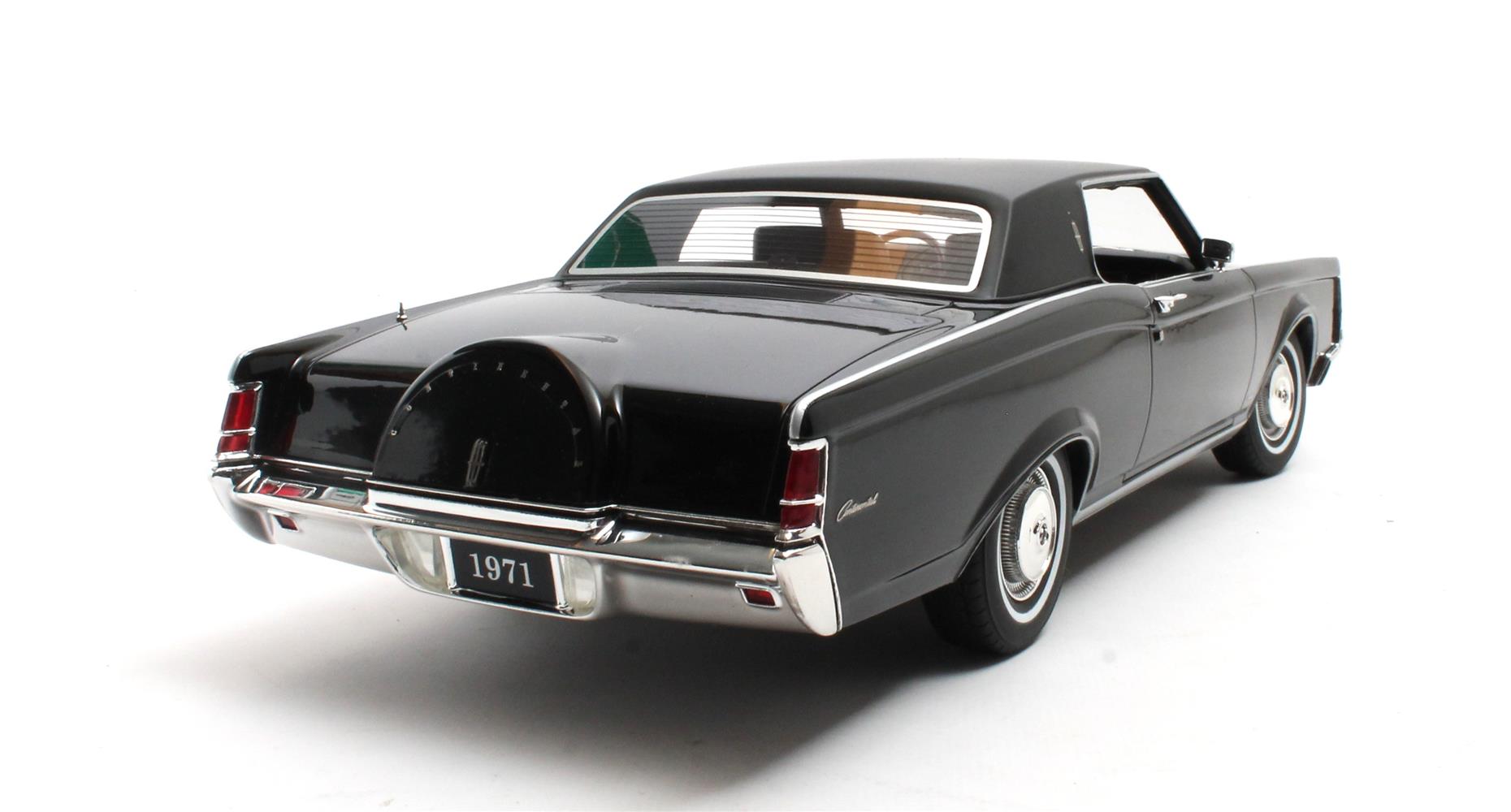 Cult Models Lincoln Continental Mark III 1:18 - Black – Bild 3